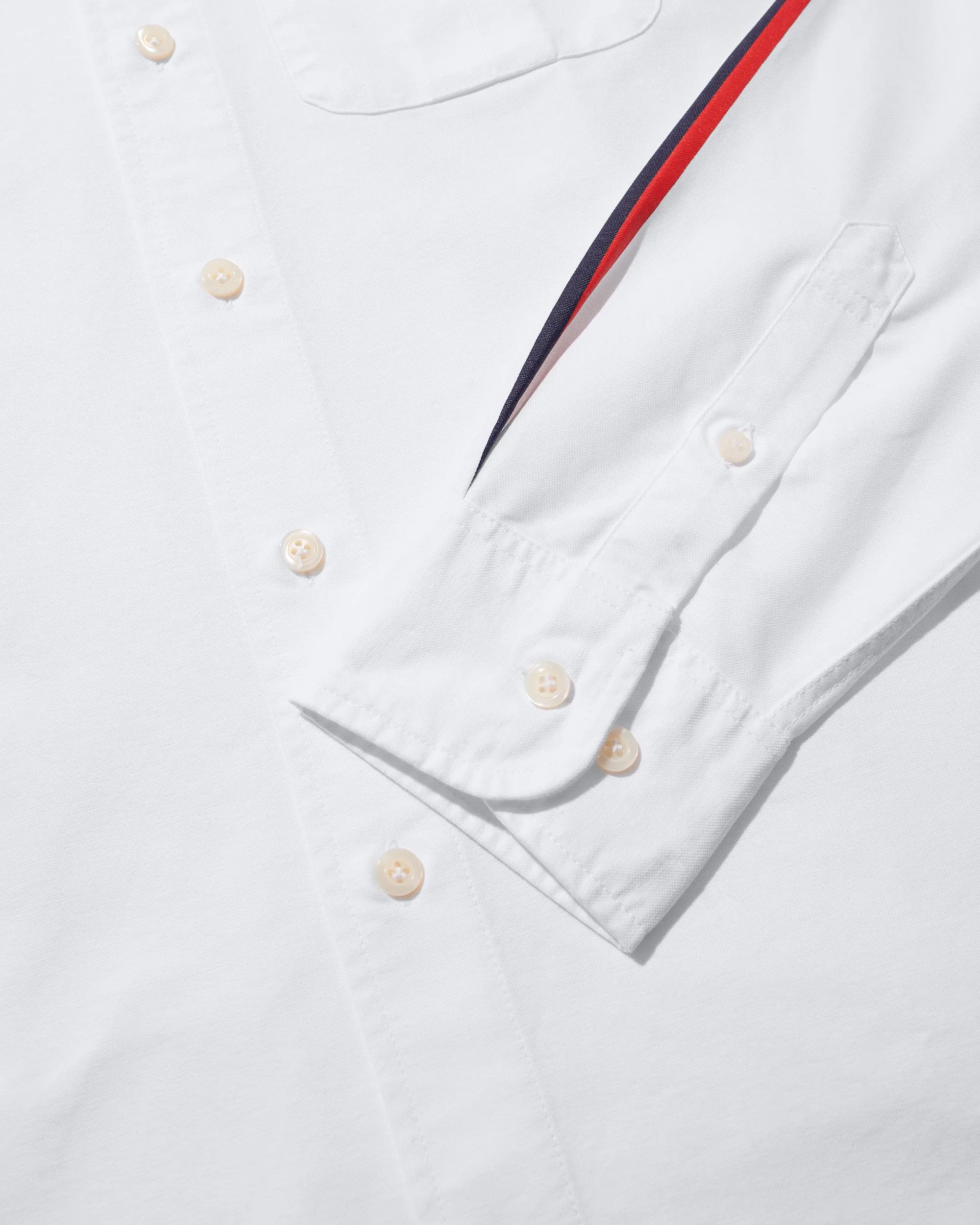Striped Sleeve Oxford Shirt sold by Noah NYC product image thumbnail 5