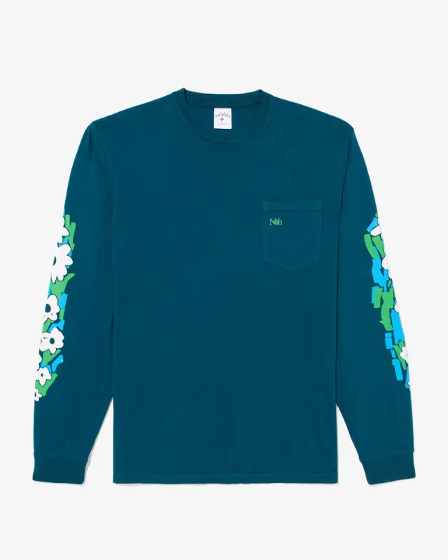 Flowers Long Sleeve Tee sold by Noah NYC