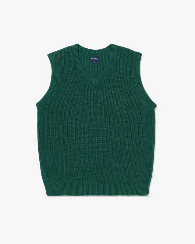 トップス Noah Shaker Stitch Cotton Sweater Vest Shaker Stitch Cotton Sweater Vest | Parallel