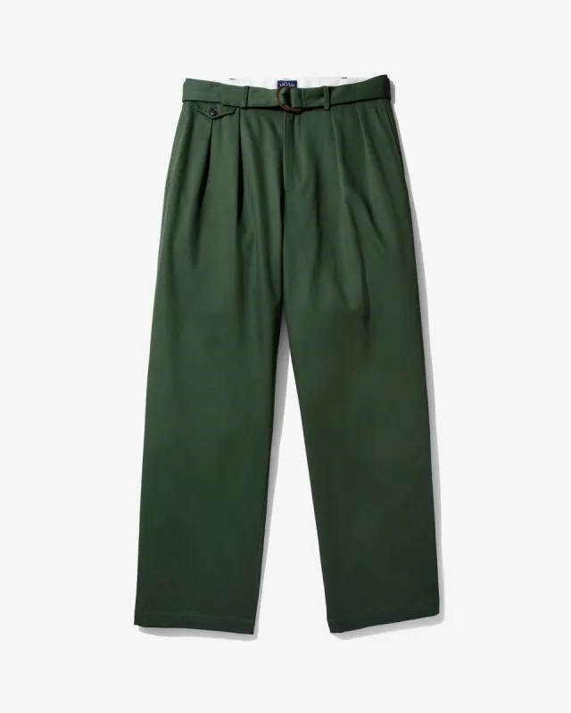 Belted Double-Pleat Trousers sold by Noah NYC