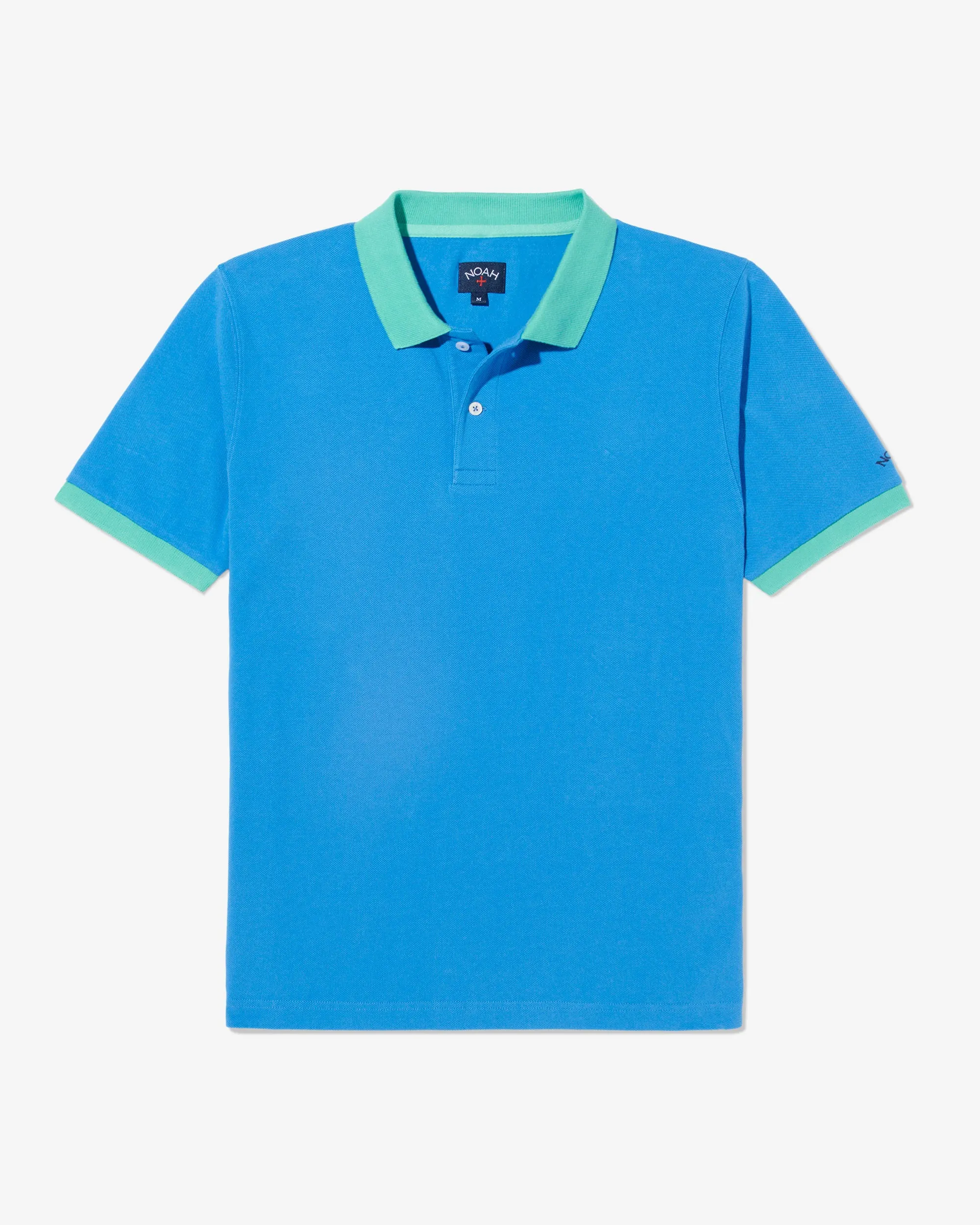Contrast Collar Pique Polo sold by Noah NYC product image thumbnail 3