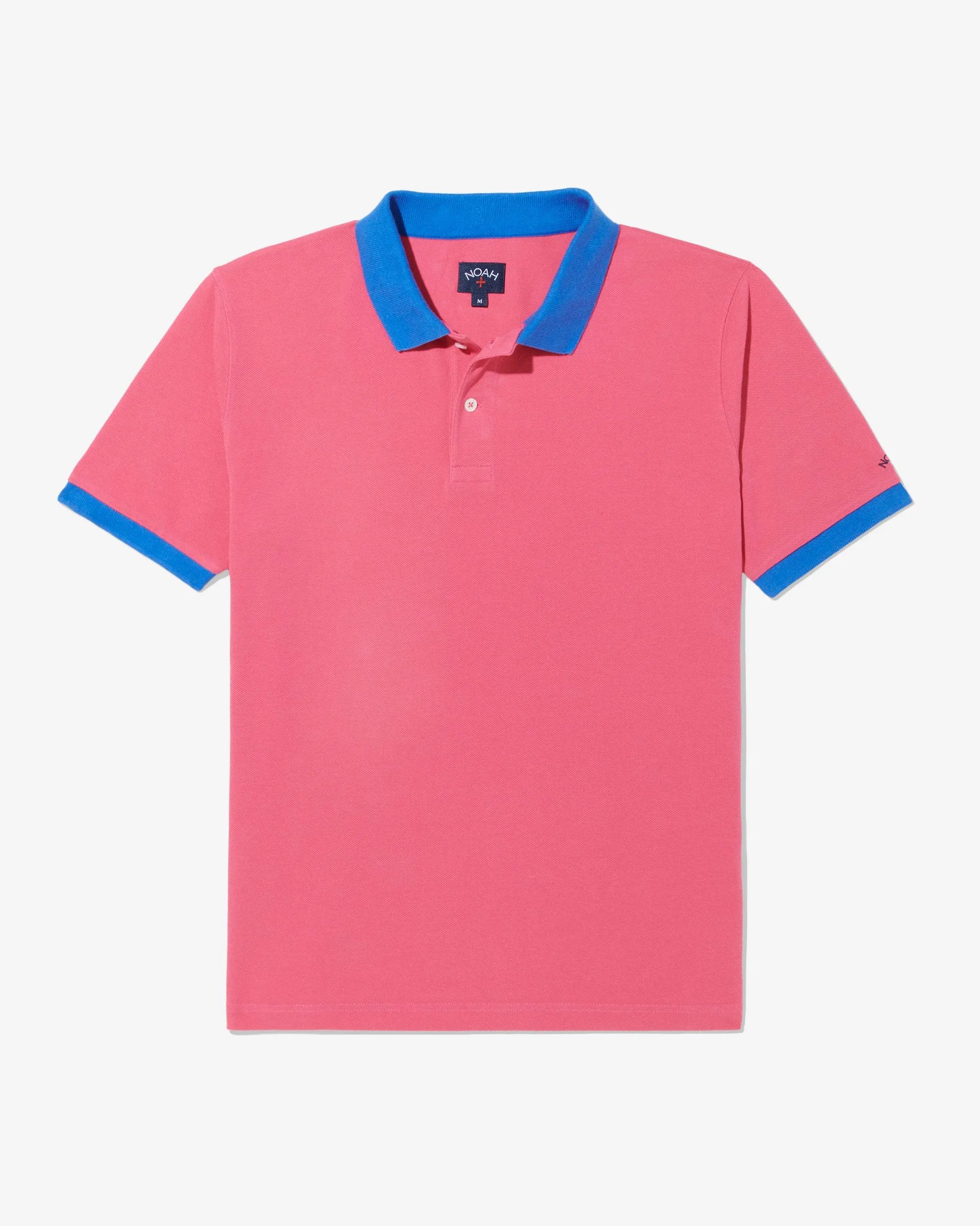 Contrast Collar Pique Polo sold by Noah NYC