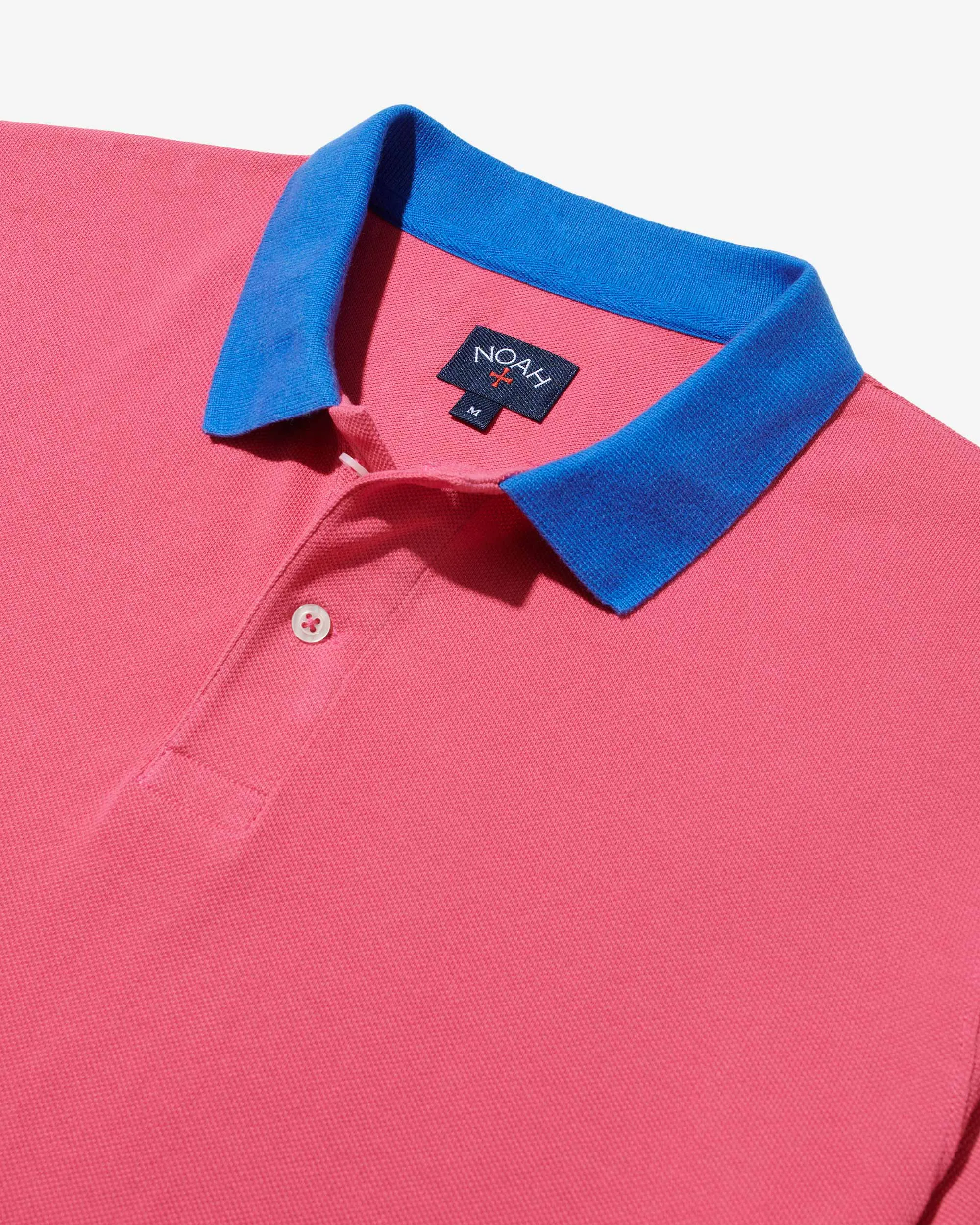 Contrast Collar Pique Polo sold by Noah NYC product image thumbnail 2