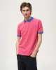 Contrast Collar Pique Polo sold by Noah NYC