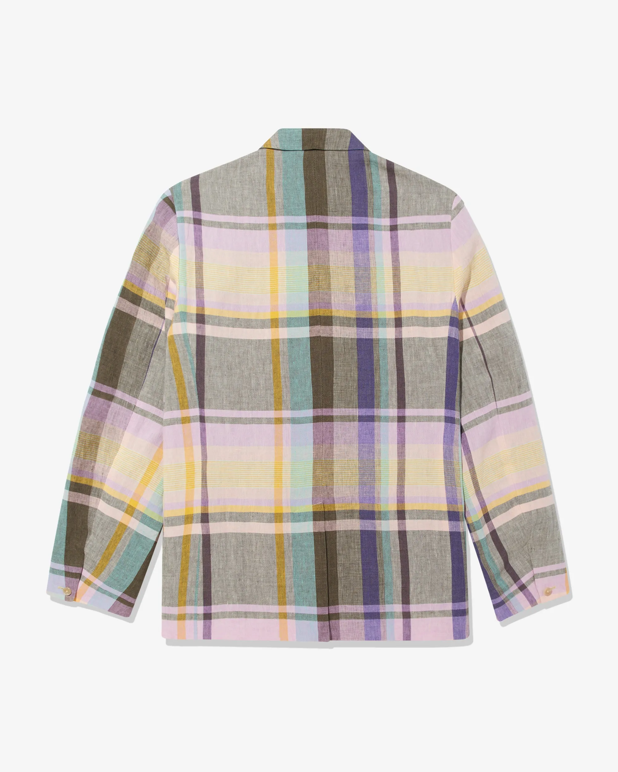 Madras Sack Jacket sold by Noah NYC product image thumbnail 2