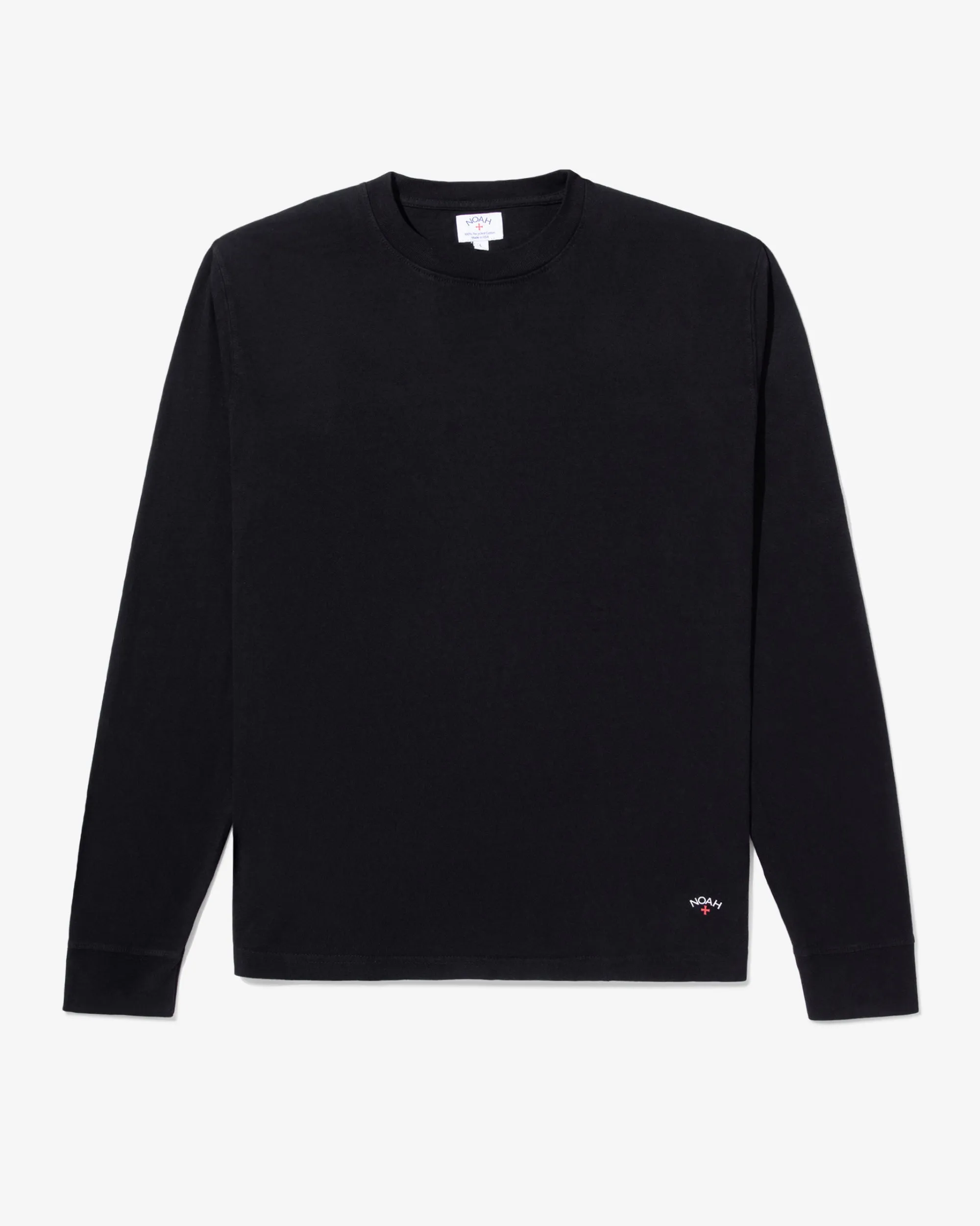 Classic Long Sleeve Recycled Cotton Tee sold by Noah NYC product image thumbnail 3
