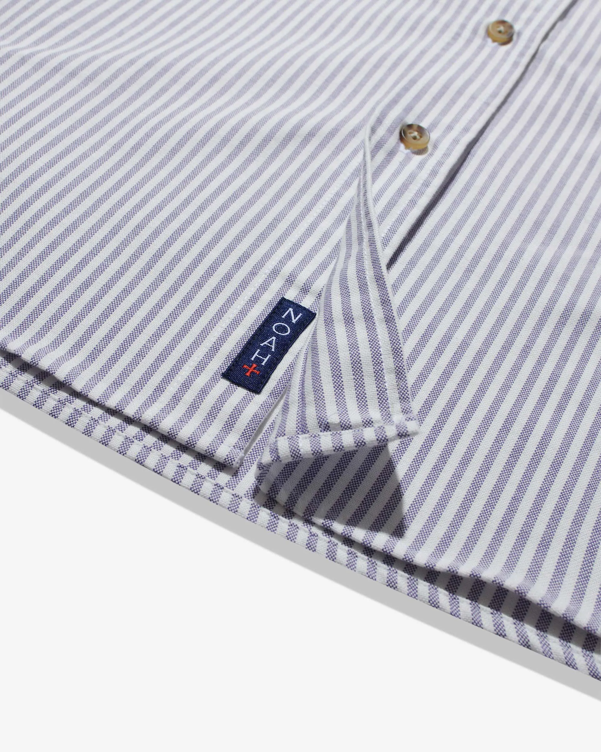 Striped Oxford Shirt sold by Noah NYC product image thumbnail 4