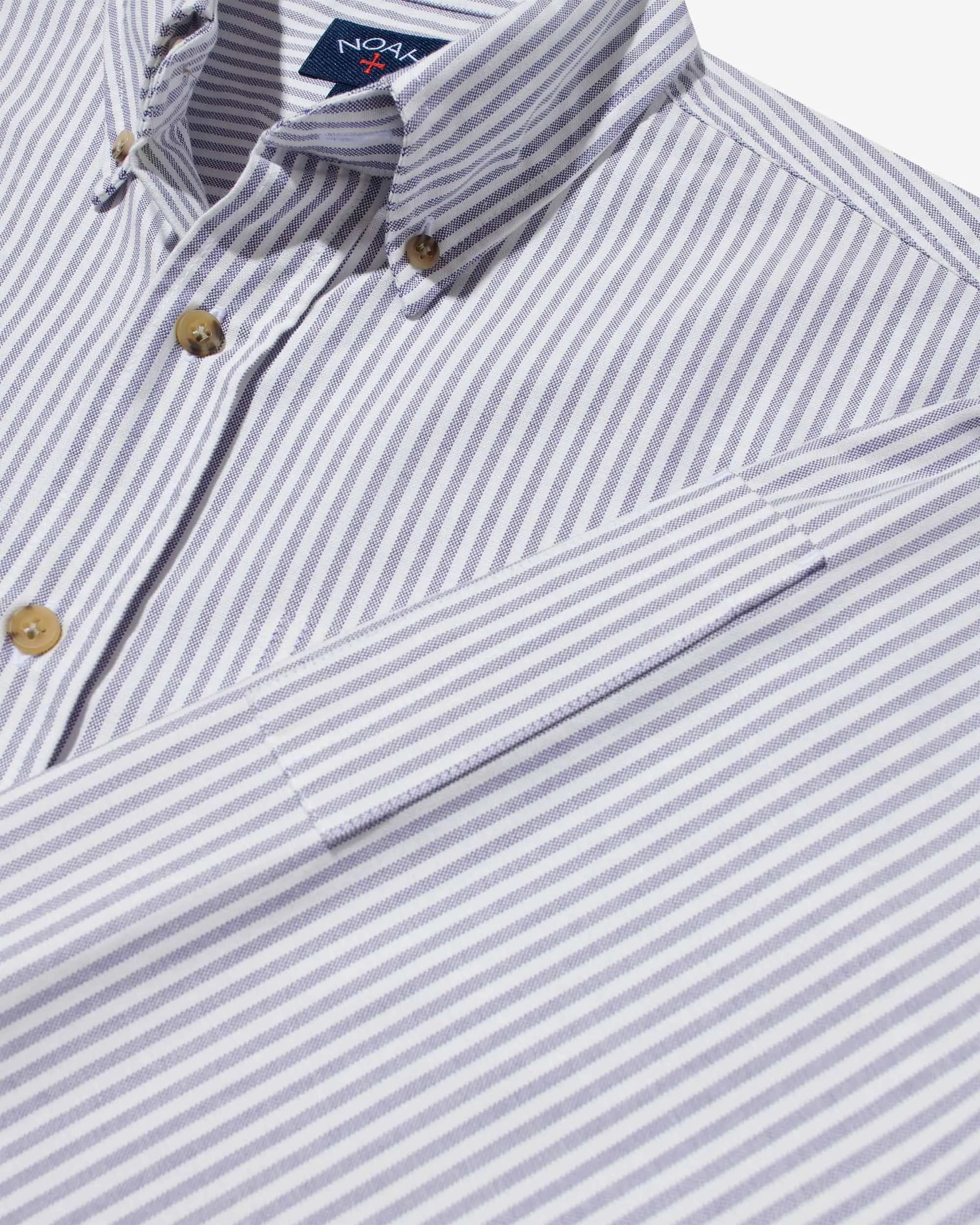 Striped Oxford Shirt sold by Noah NYC product image thumbnail 5