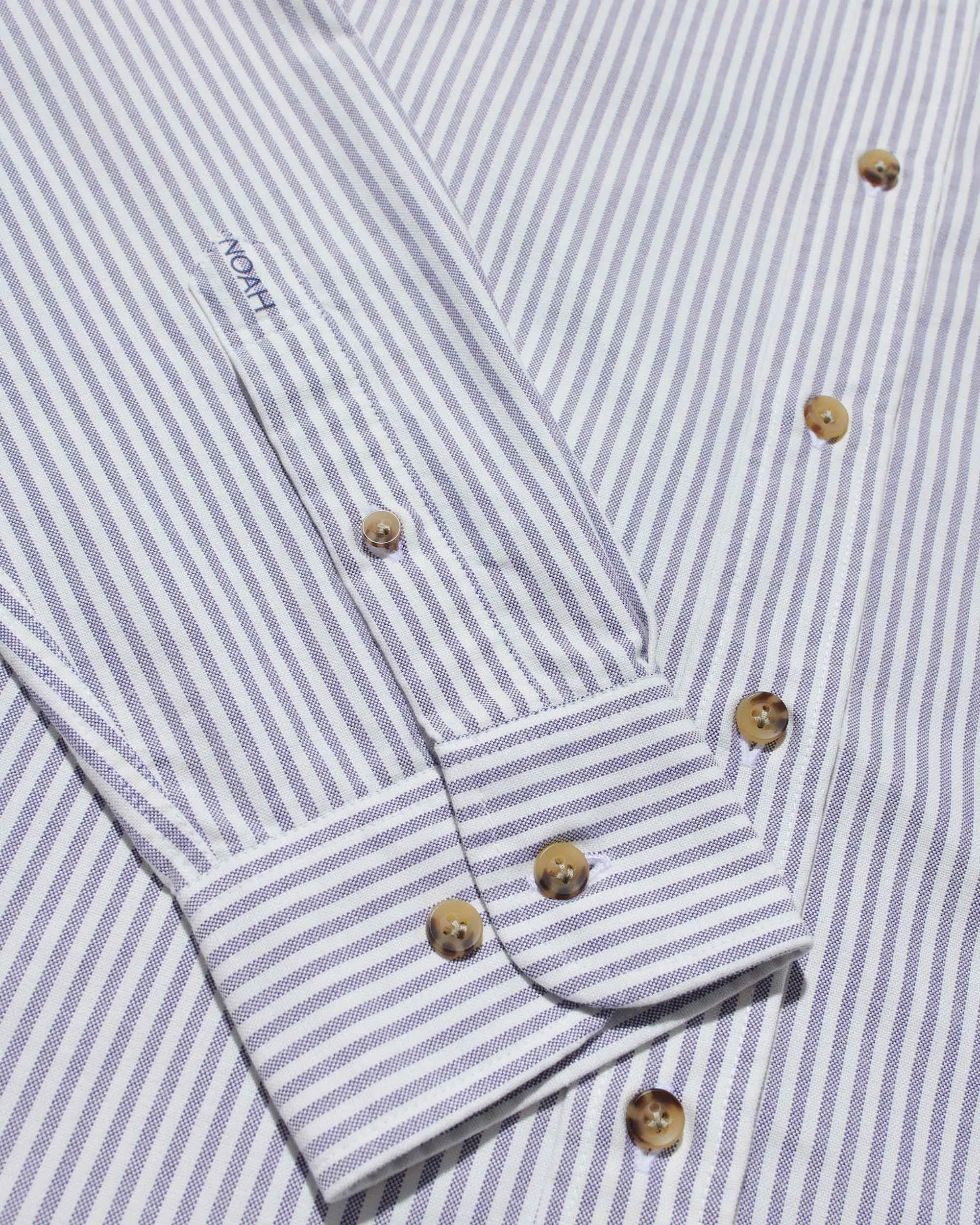 Striped Oxford Shirt sold by Noah NYC product image thumbnail 3