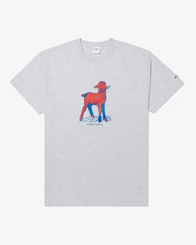 Friendly Warning Tee sold by Noah NYC