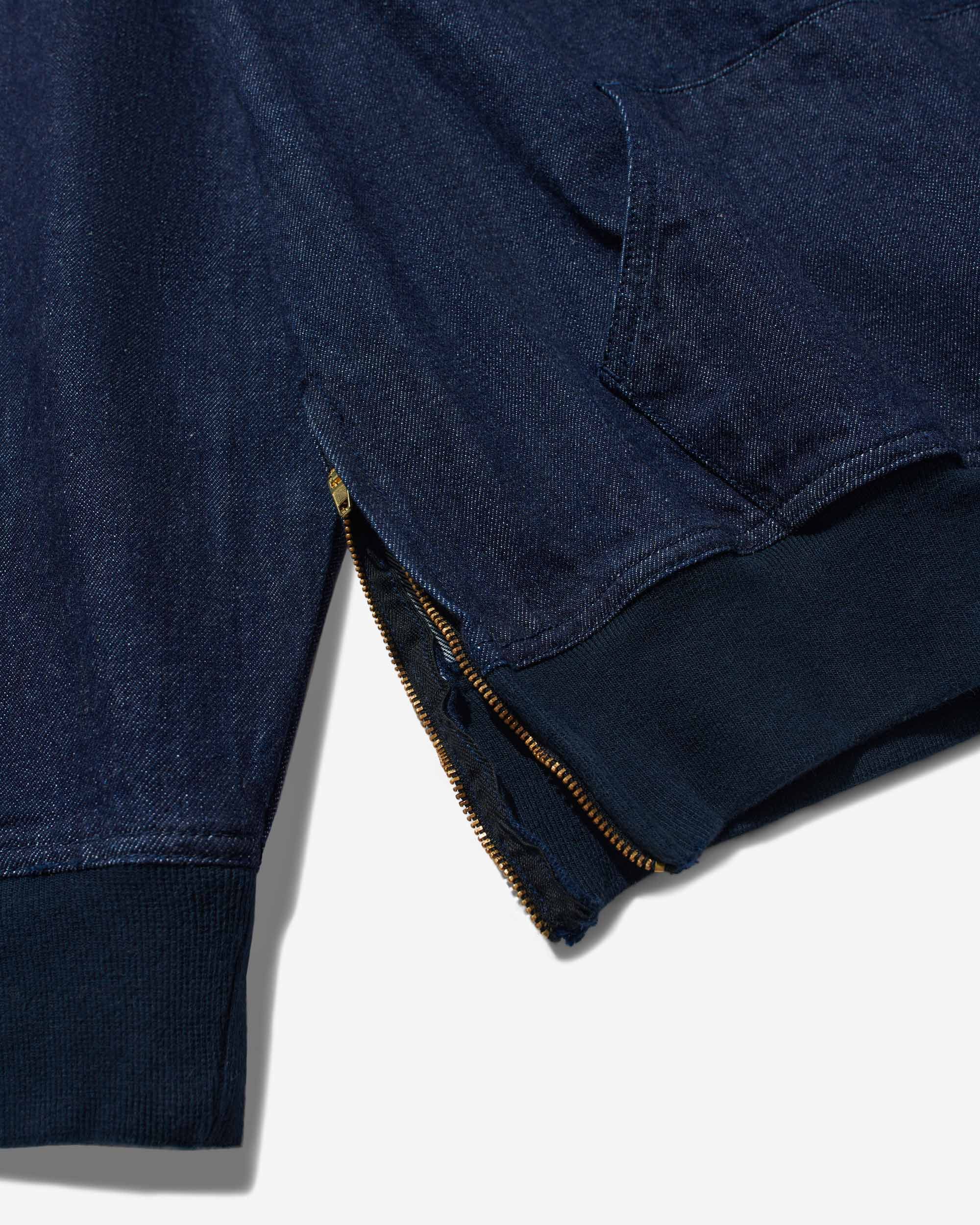 Denim Hoodie sold by Noah NYC product image thumbnail 4