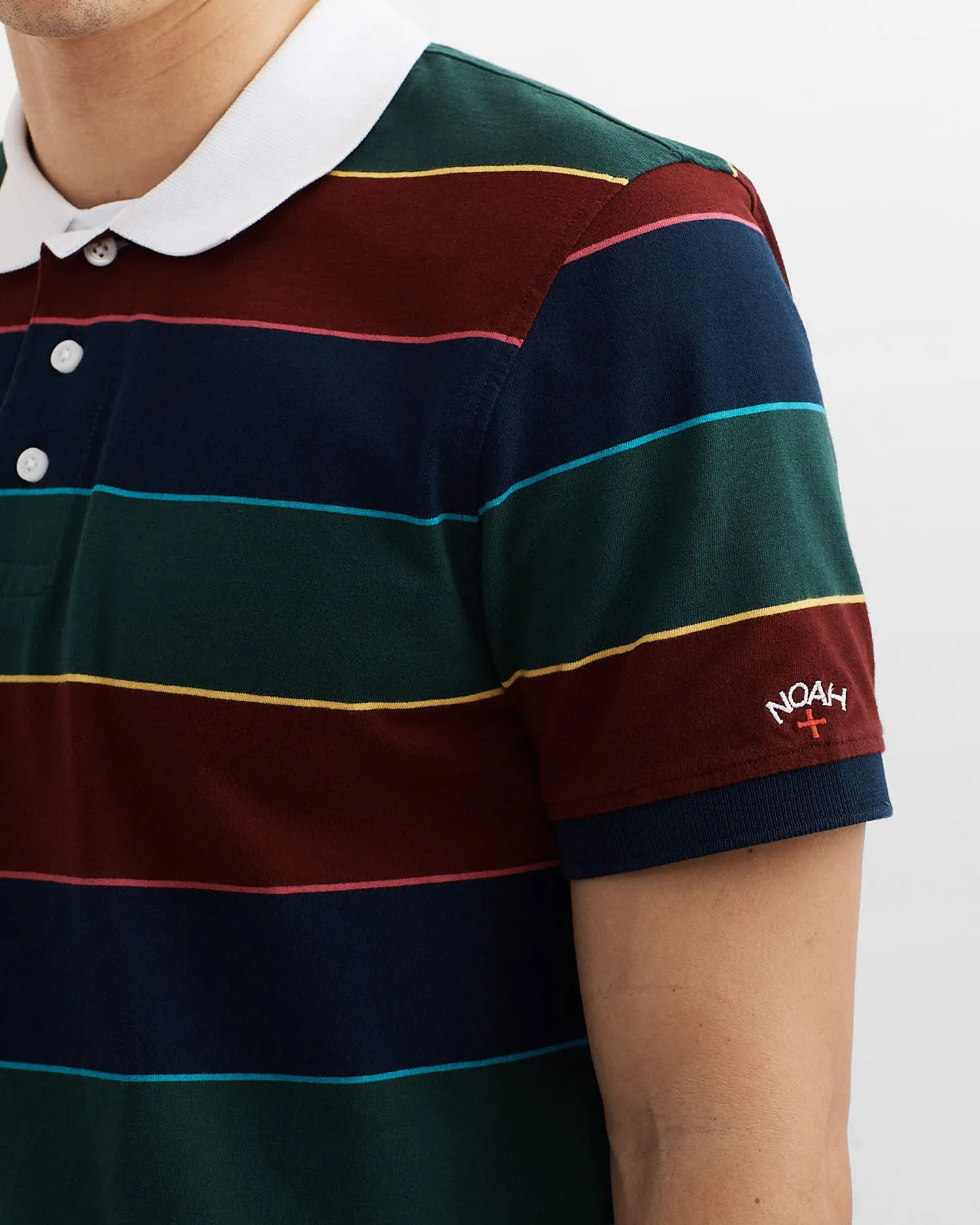 University Stripe Polo sold by Noah NYC product image thumbnail 4