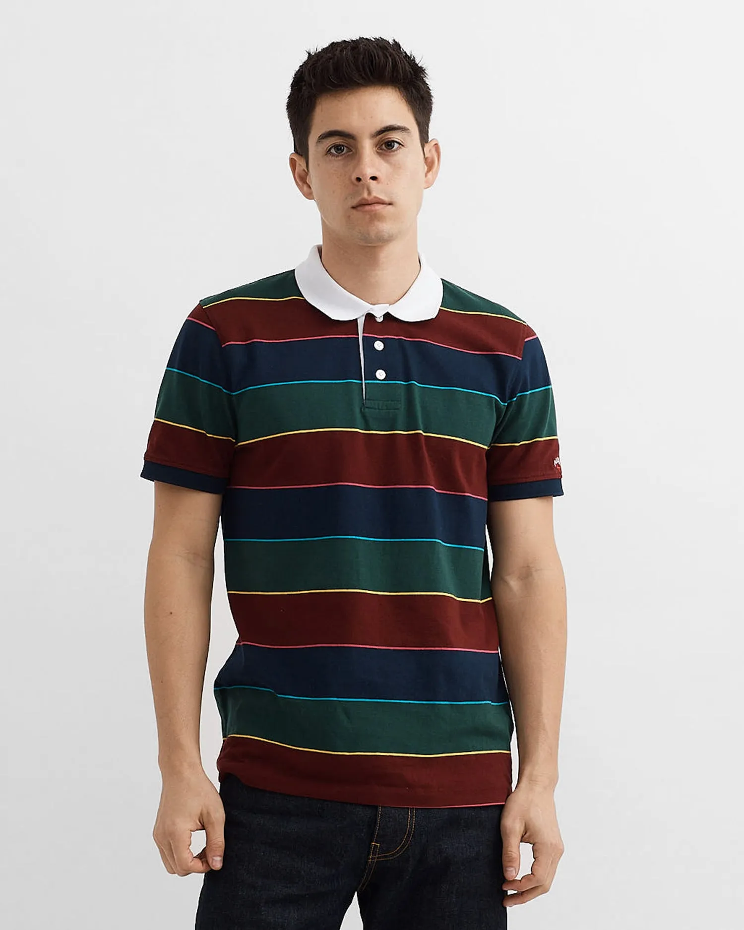 University Stripe Polo sold by Noah NYC product image thumbnail 3