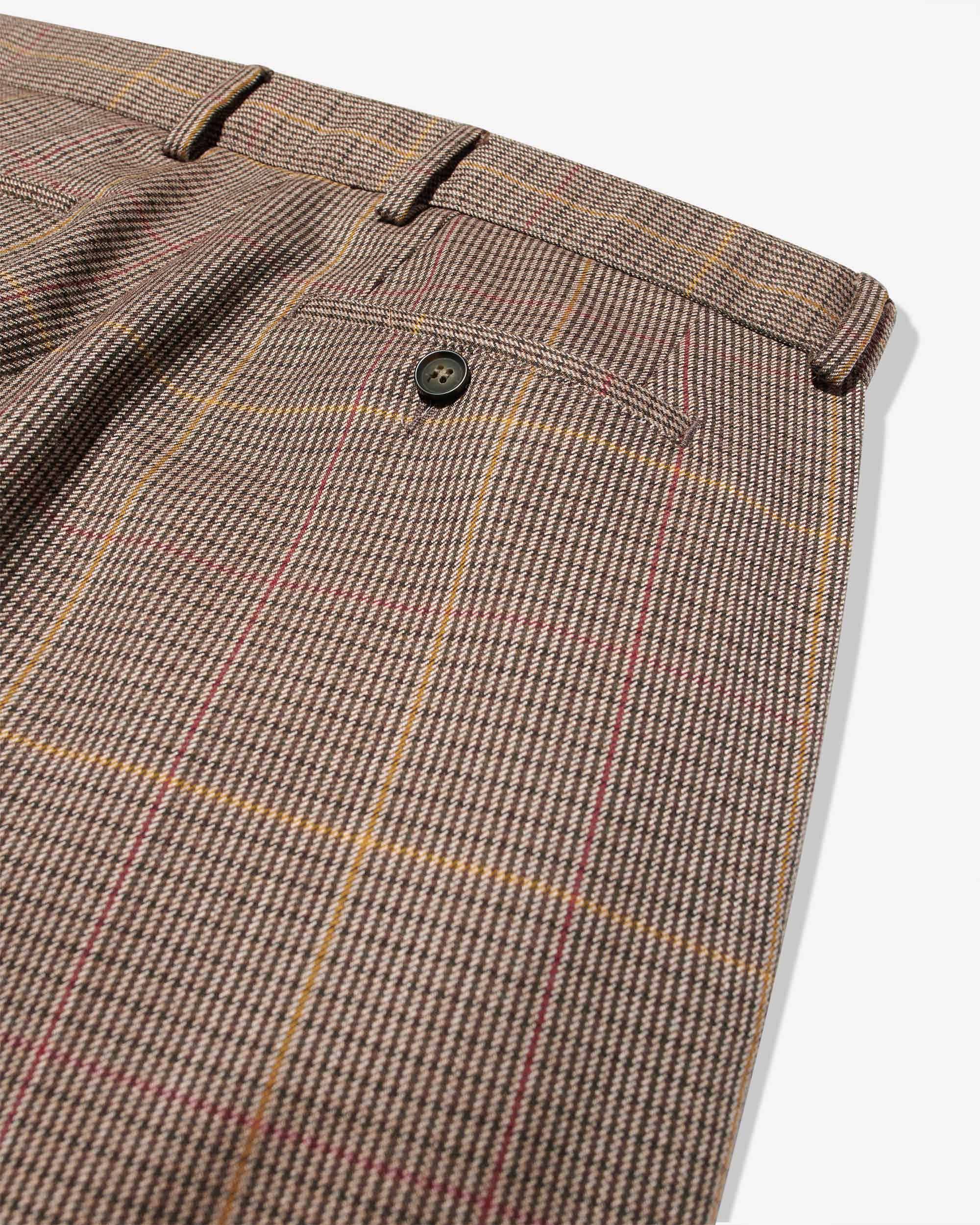 Double-Pleat Wool Trousers sold by Noah NYC product image thumbnail 4
