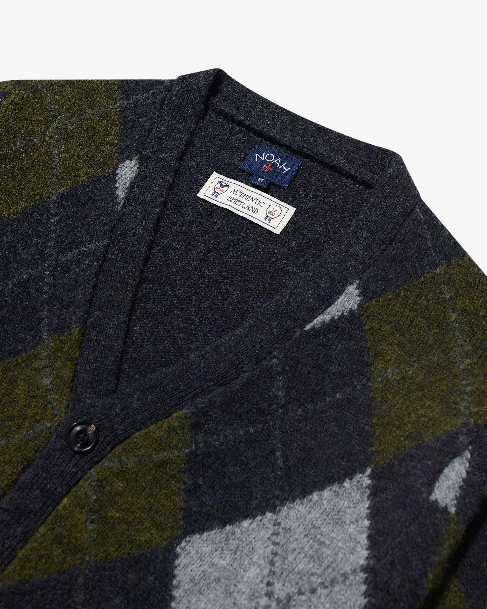 Shetland Argyle Cardigan sold by Noah NYC product image thumbnail 3