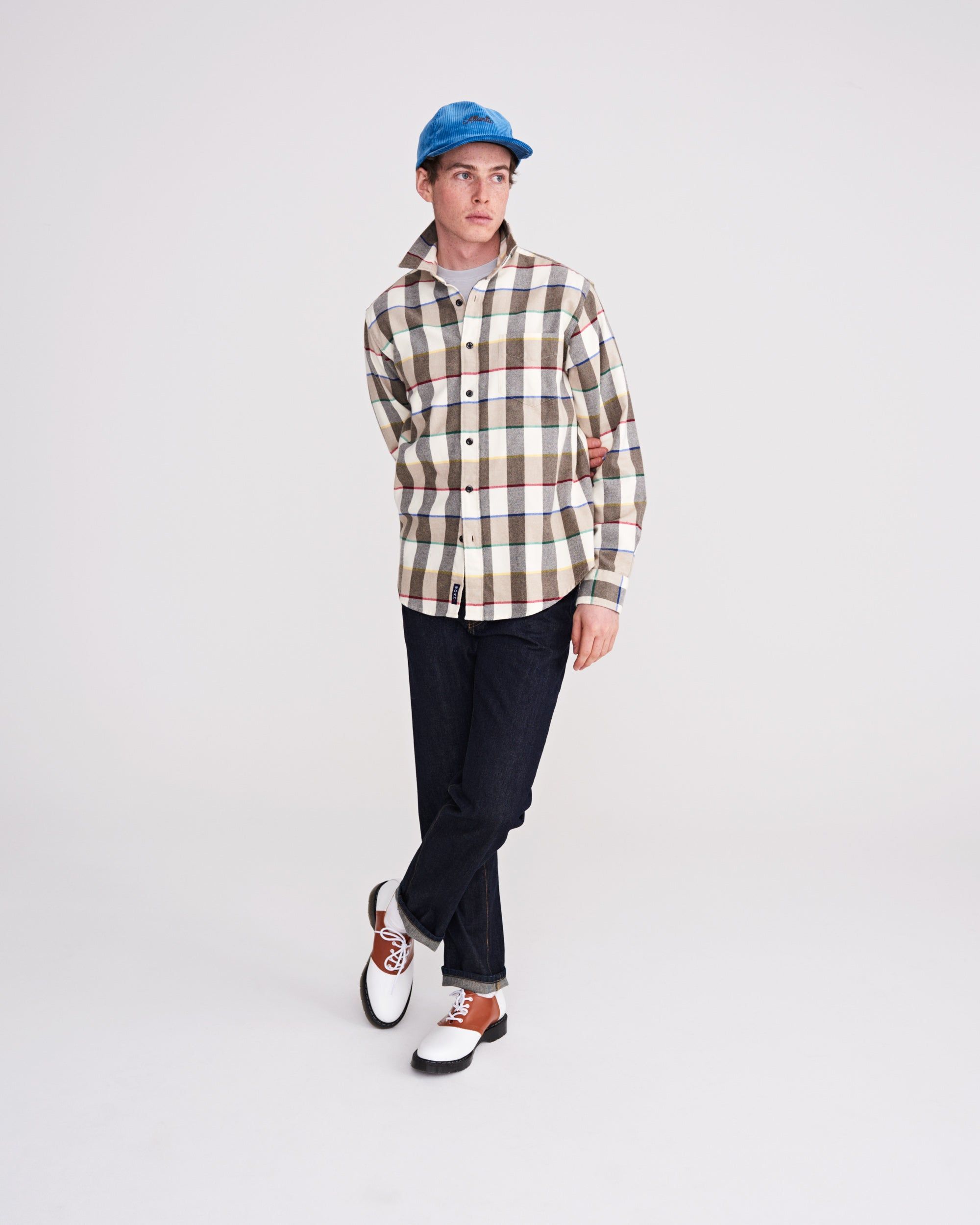 Lightweight Flannel sold by Noah NYC product image thumbnail 4