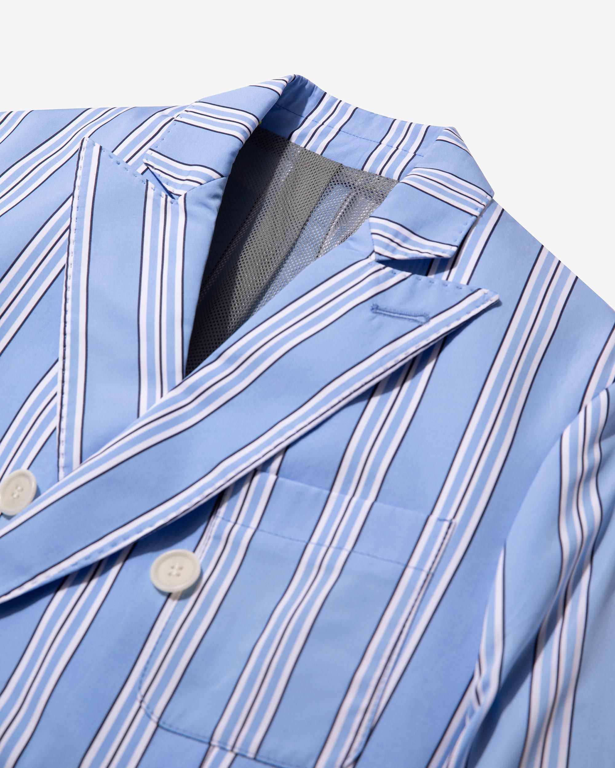 Double-Breasted Poplin Jacket sold by Noah NYC product image thumbnail 2