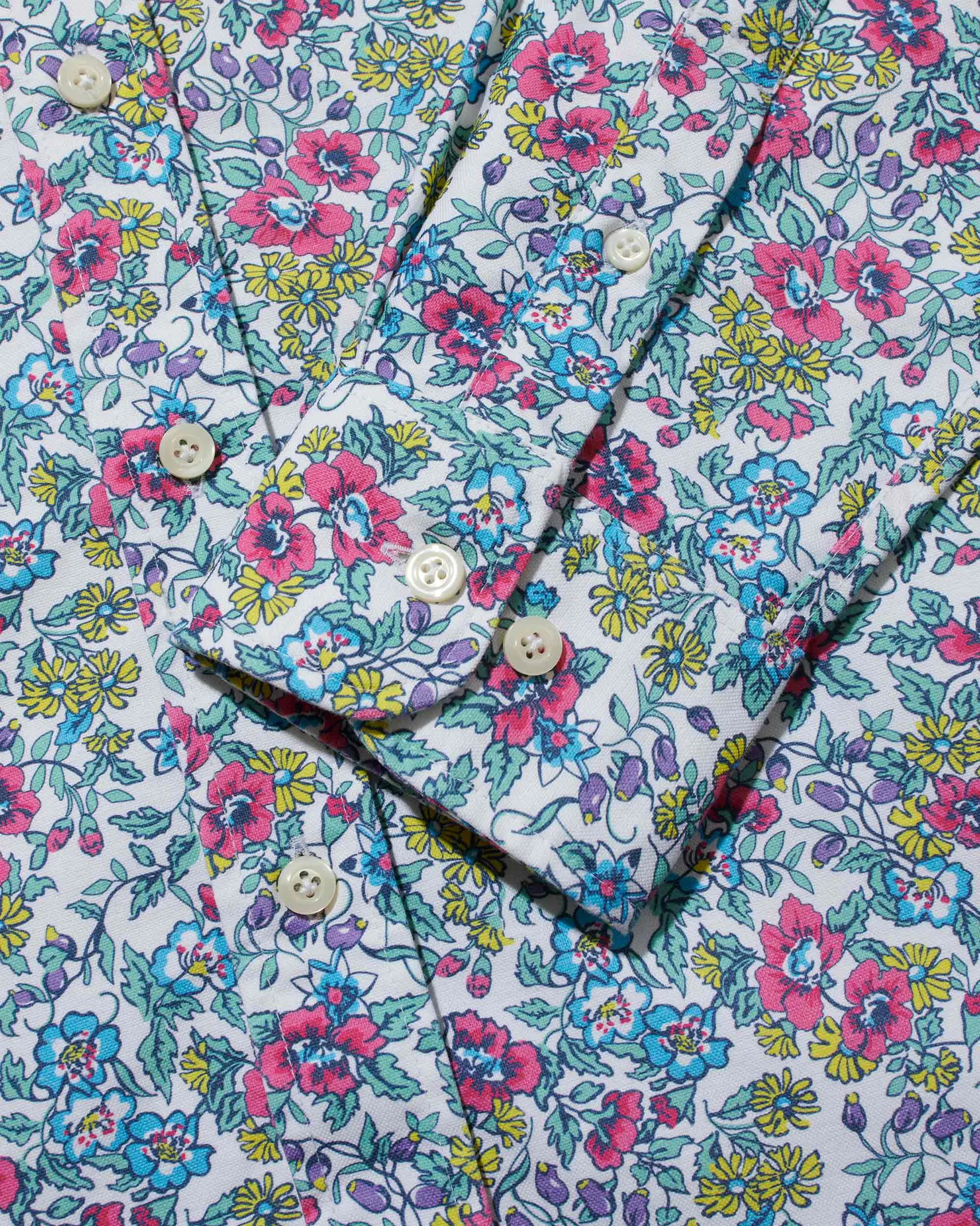 Floral Oxford Shirt sold by Noah NYC product image thumbnail 3