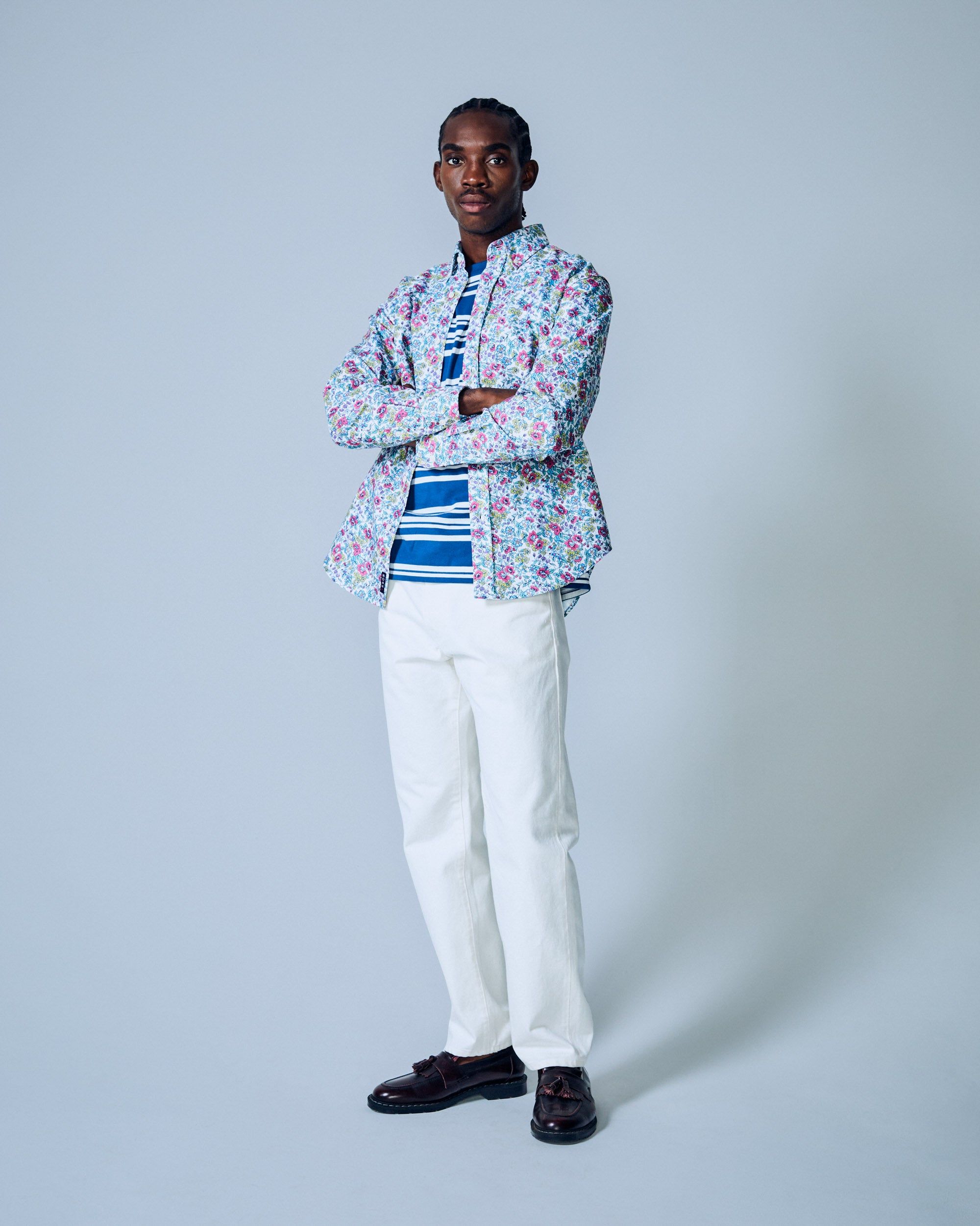 Ultramarine Striped Top sold by Noah NYC product image thumbnail 3