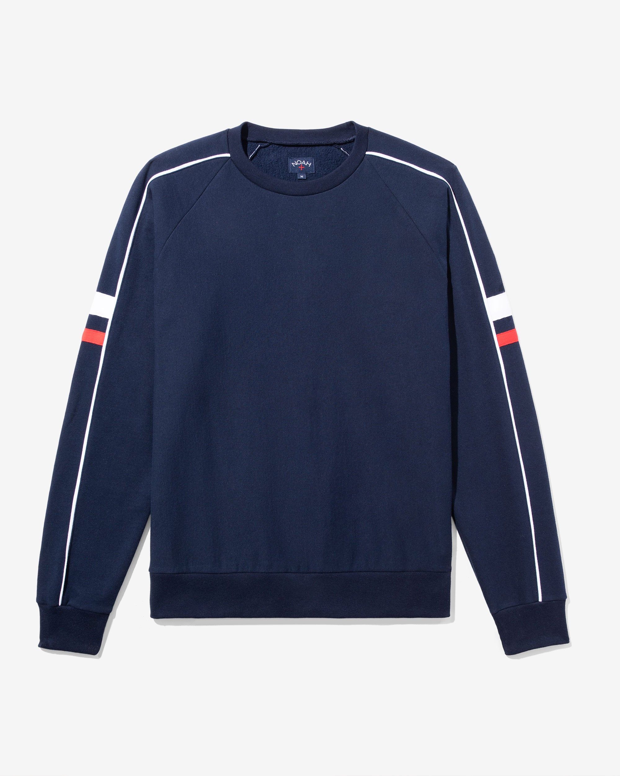 Piping Raglan Crewneck sold by Noah NYC