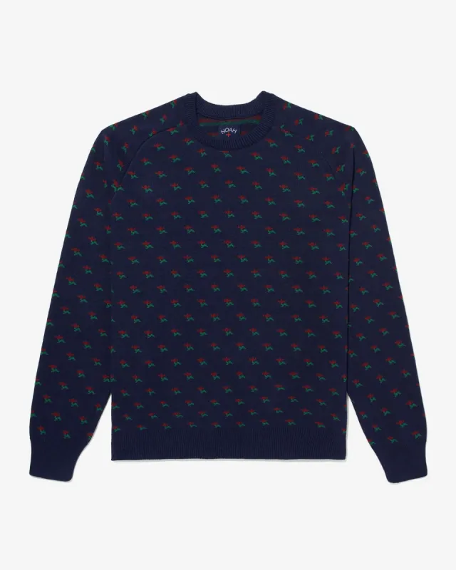 Rose Cotton Sweater sold by Noah NYC