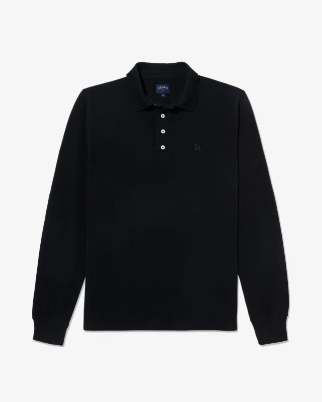 Long Sleeve Pique Polo sold by Noah NYC