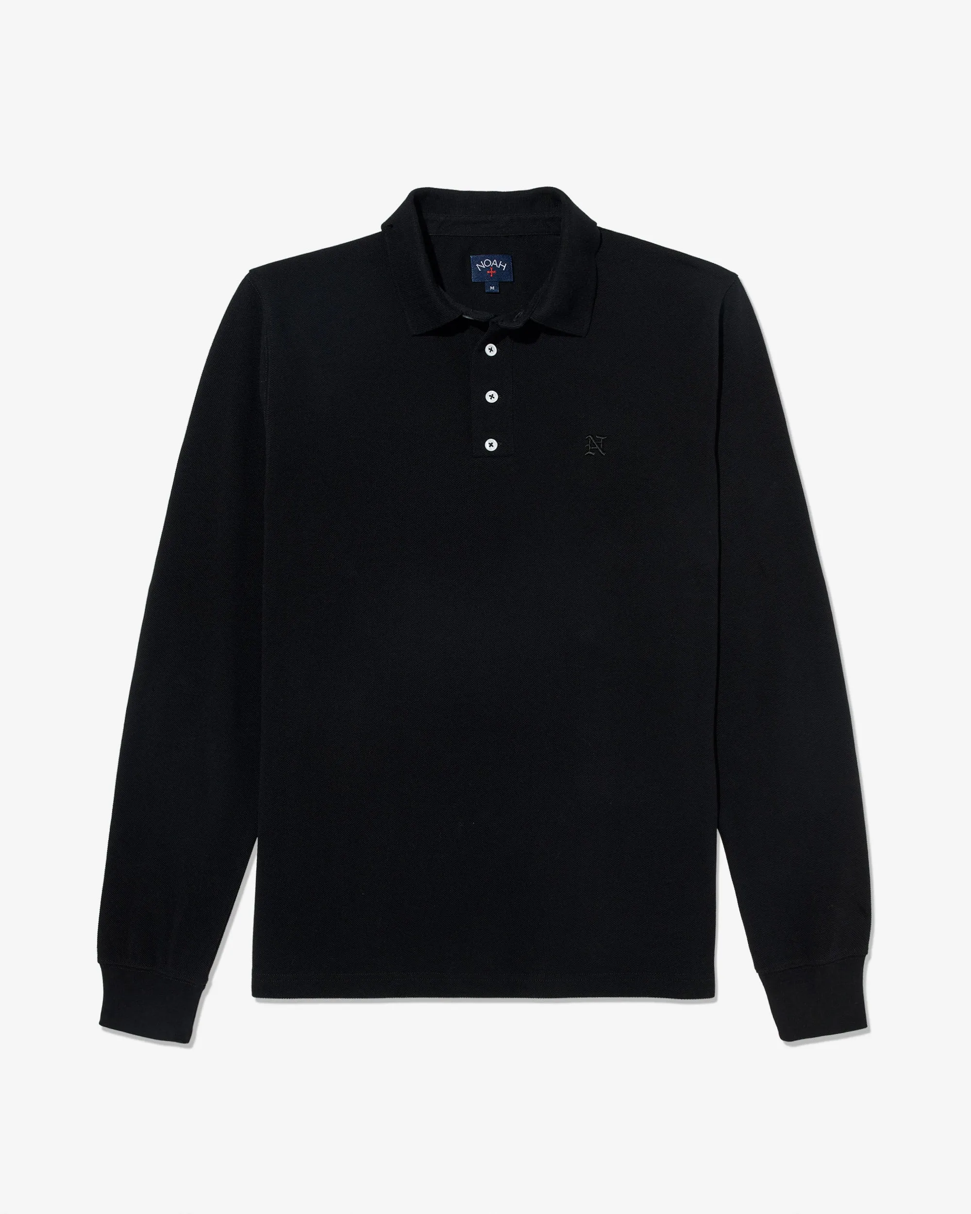 Long Sleeve Pique Polo sold by Noah NYC