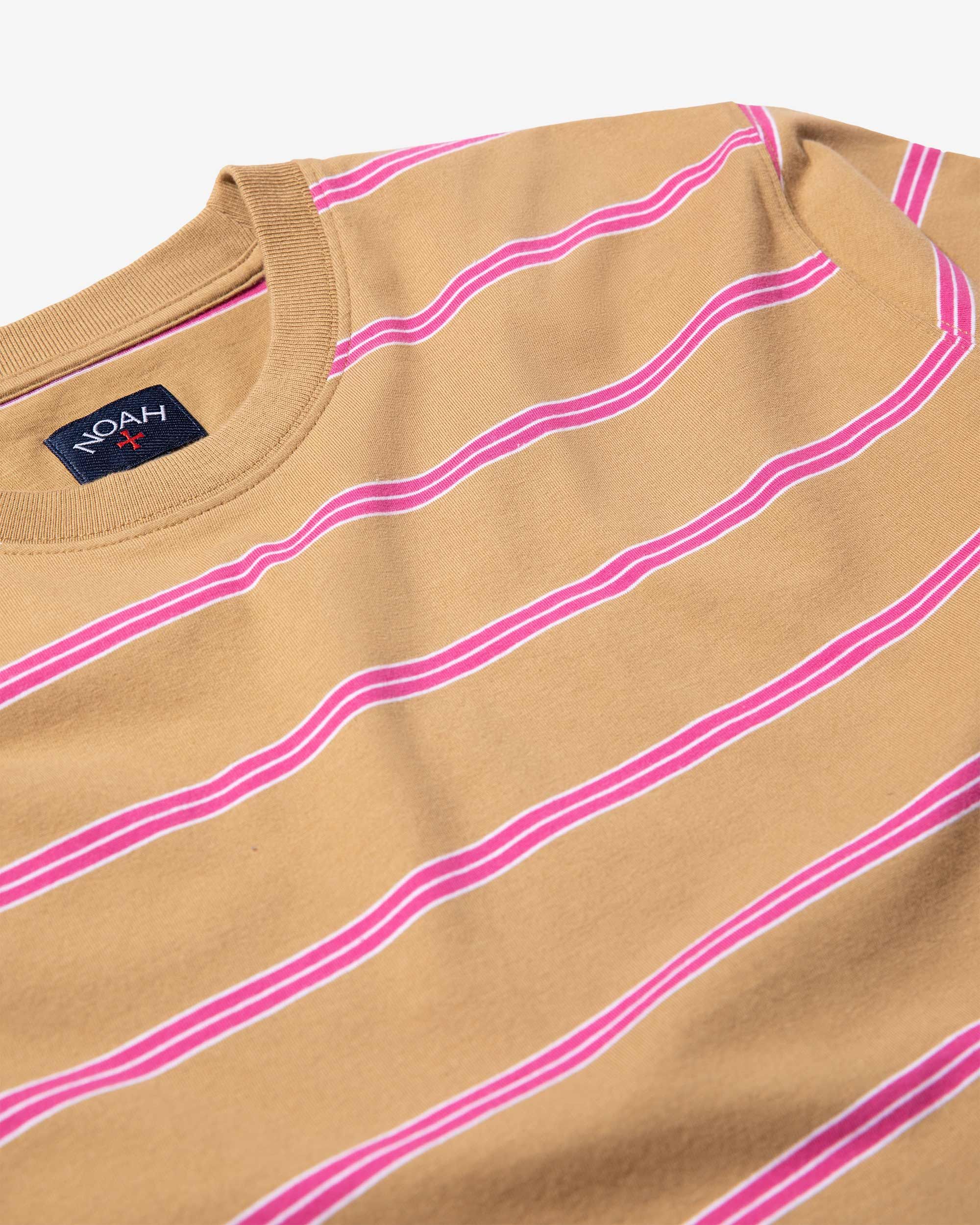 Tan Striped Top sold by Noah NYC product image thumbnail 2