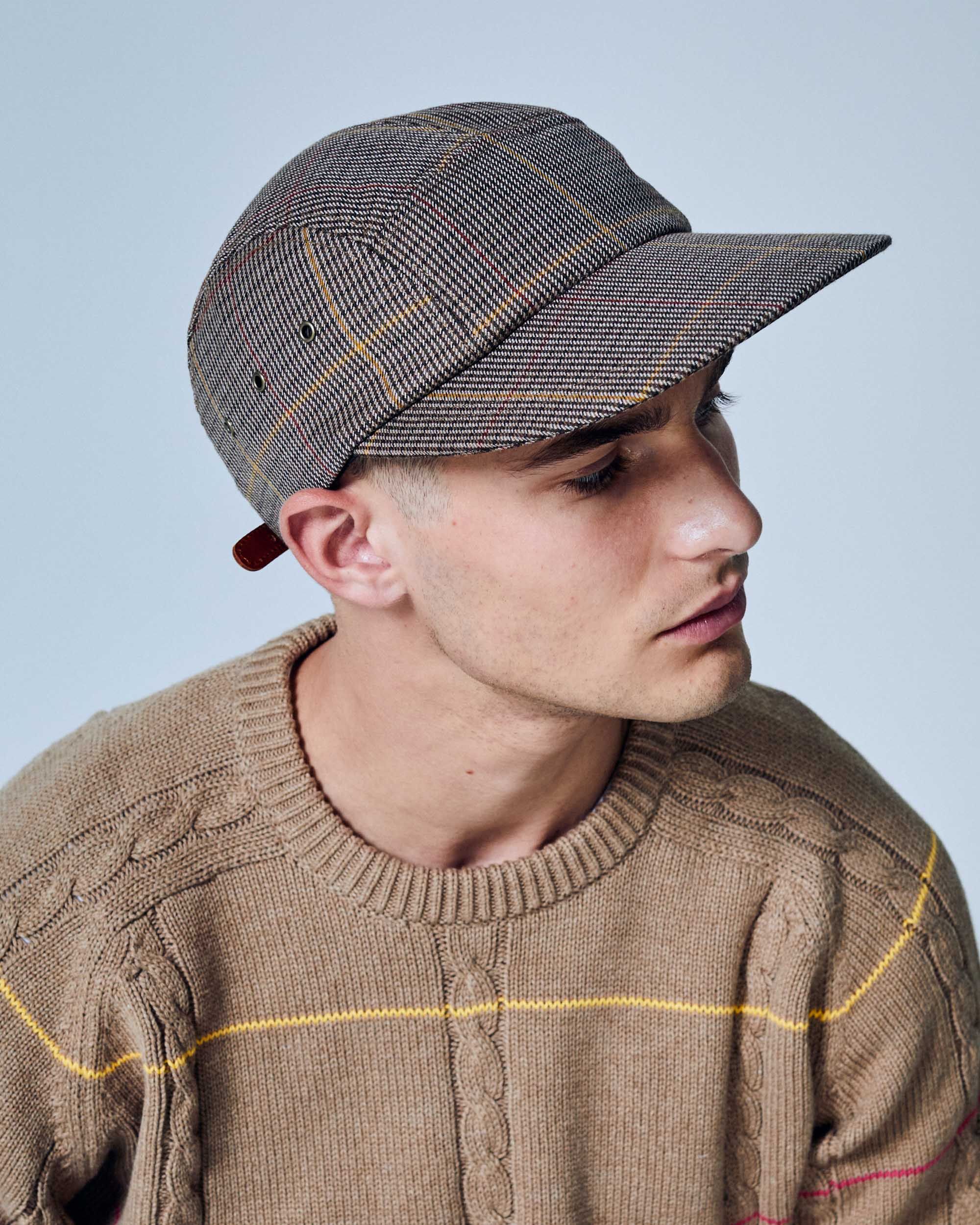 Striped Cable Cotton Sweater sold by Noah NYC product image thumbnail 4