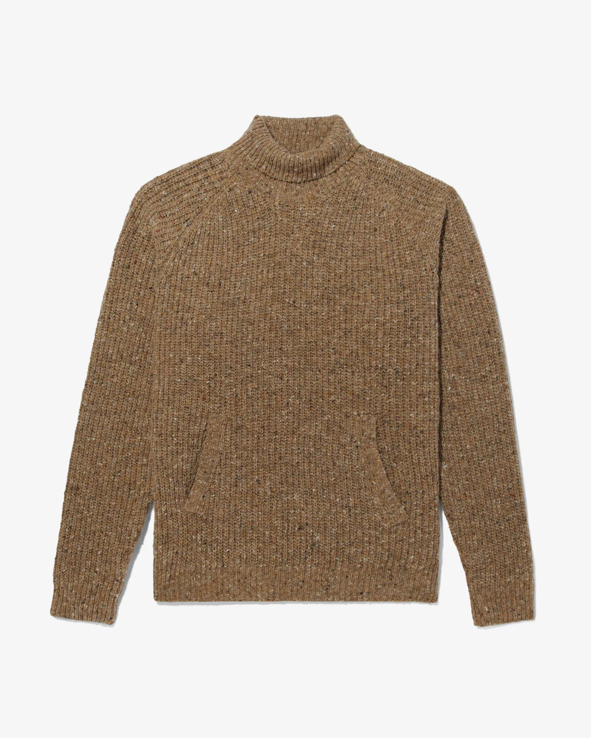 Turleneck Donegal Sweater sold by Noah NYC
