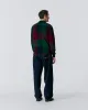 Buffalo Plaid Zip Polo sold by Noah NYC