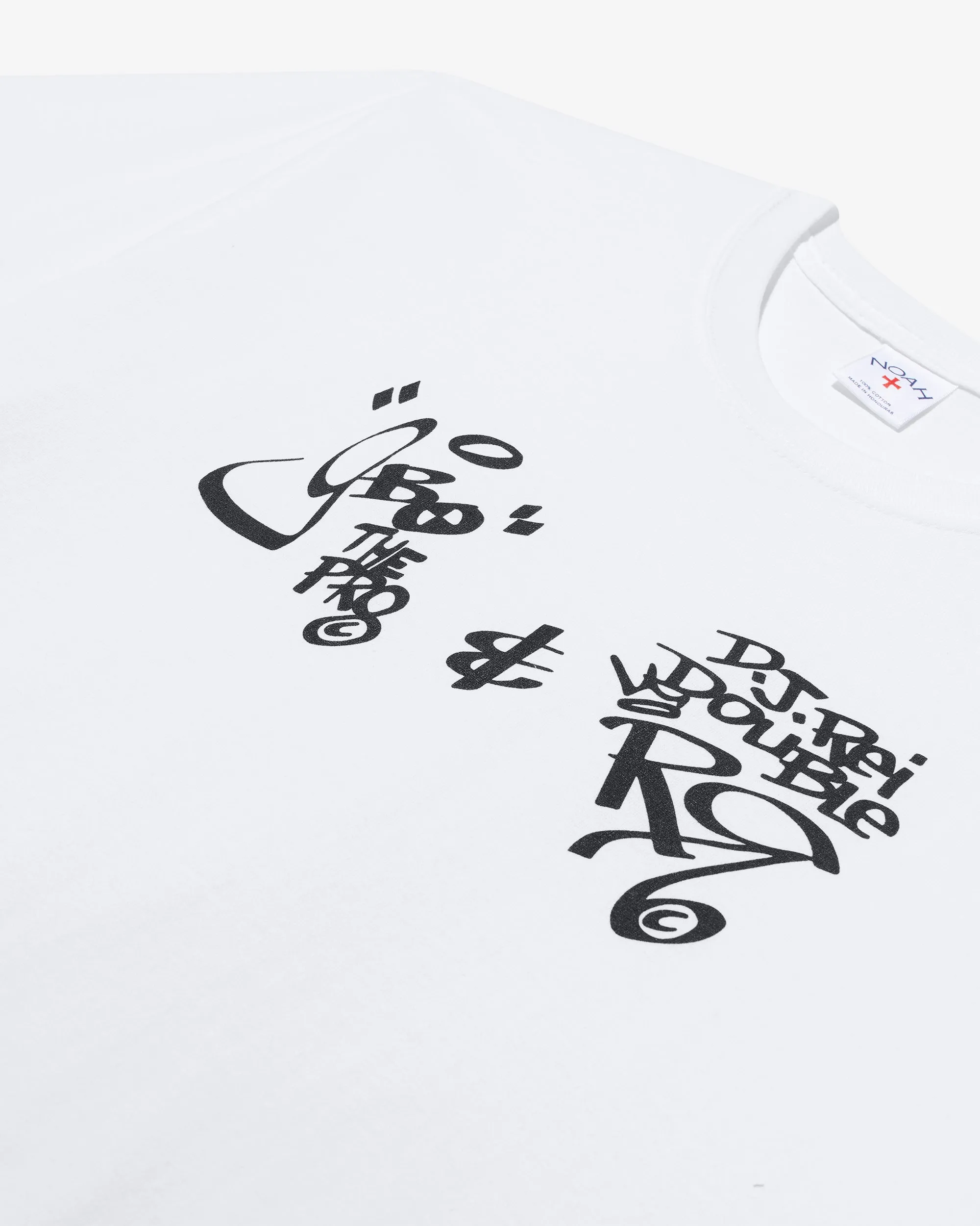 Noah x G-Bo The Pro & DJ Rei Double R Tee sold by Noah NYC product image thumbnail 2