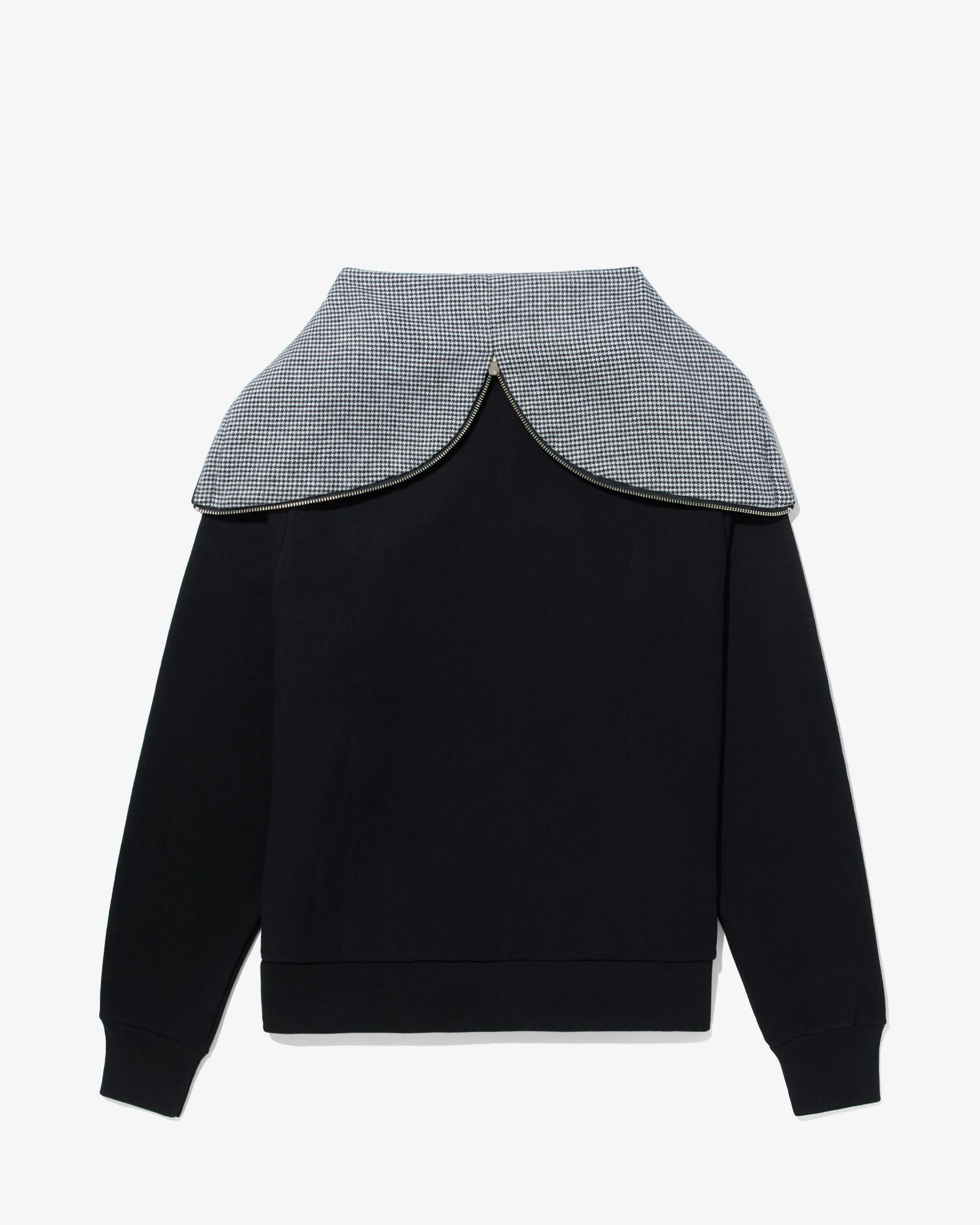 Houndstooth Lined Split Hoodie sold by Noah NYC product image thumbnail 2