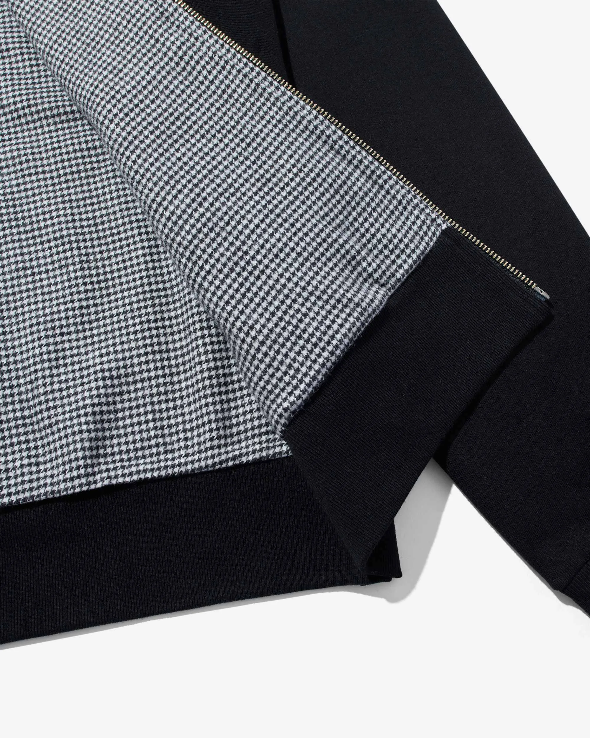 Houndstooth Lined Split Hoodie sold by Noah NYC product image thumbnail 4
