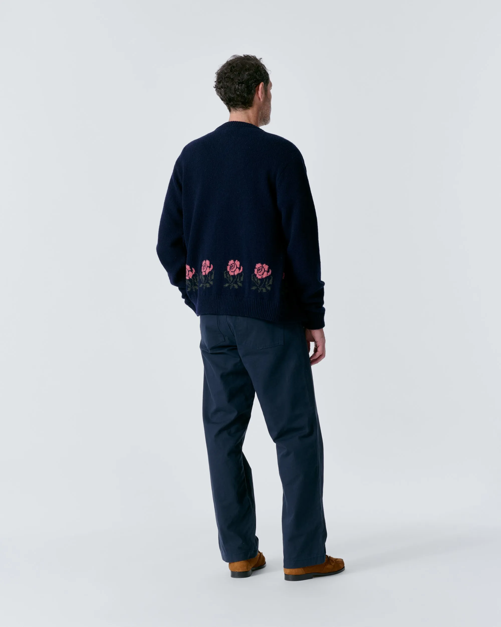 Floral Shetland Cardigan sold by Noah NYC product image thumbnail 5