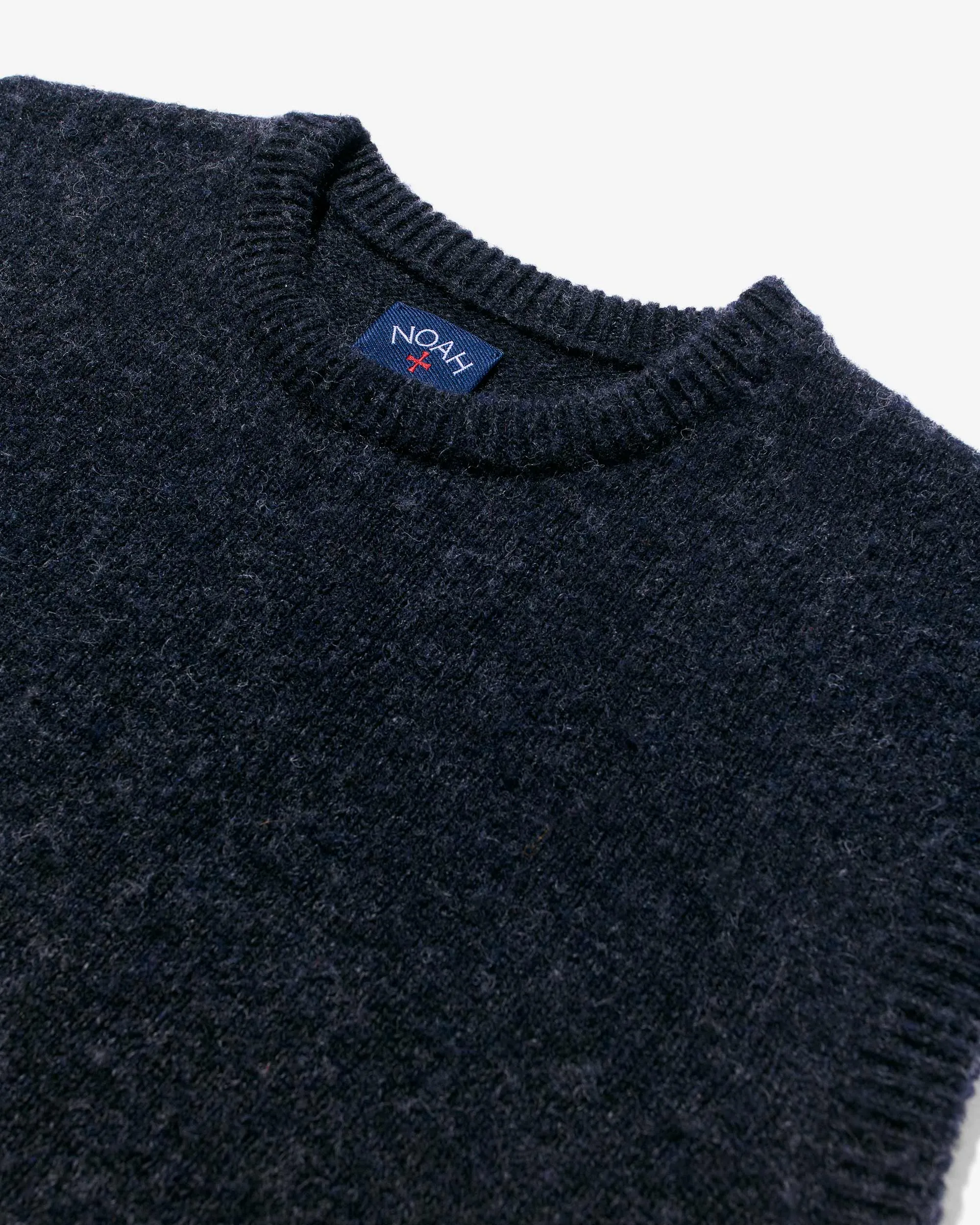 Crewneck Shetland Sweater Vest sold by Noah NYC product image thumbnail 2