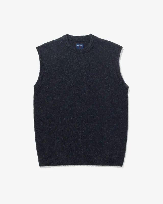 Crewneck Shetland Sweater Vest sold by Noah NYC