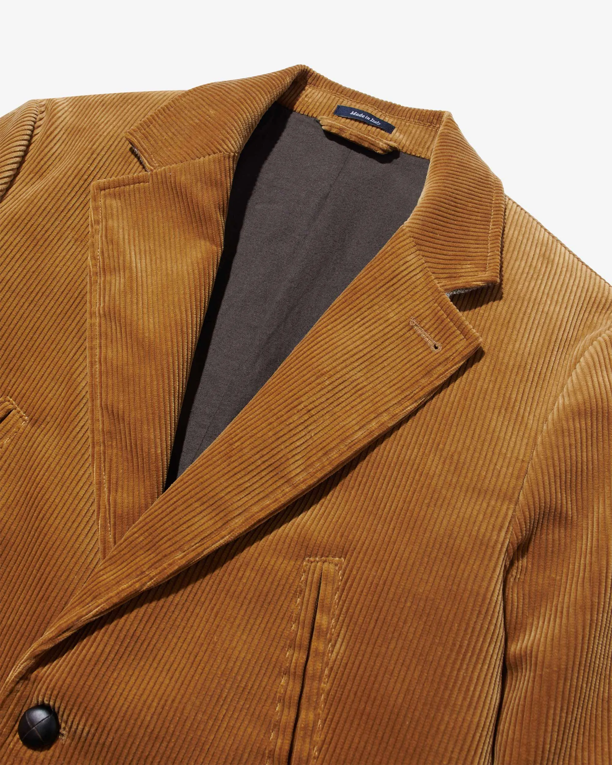Single-Breasted Corduroy Jacket sold by Noah NYC product image thumbnail 3