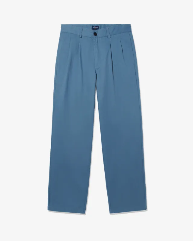 Twill Double-Pleat Pant sold by Noah NYC