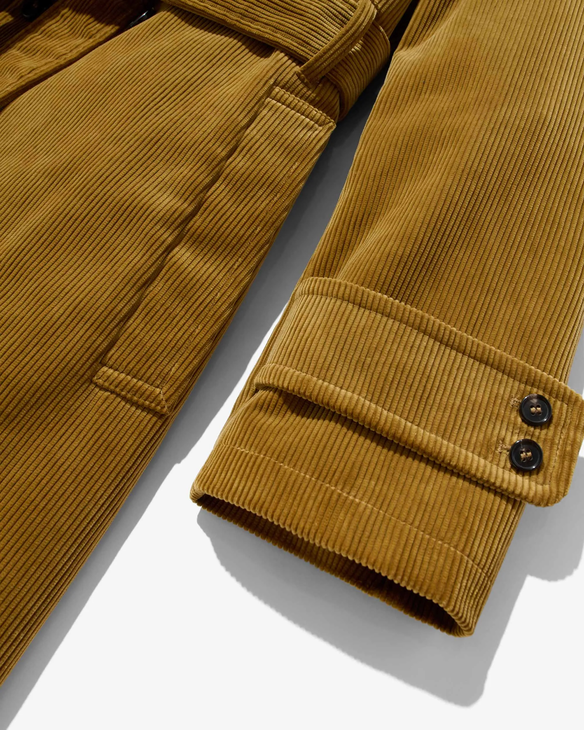 Corduroy Trench Coat sold by Noah NYC product image thumbnail 4
