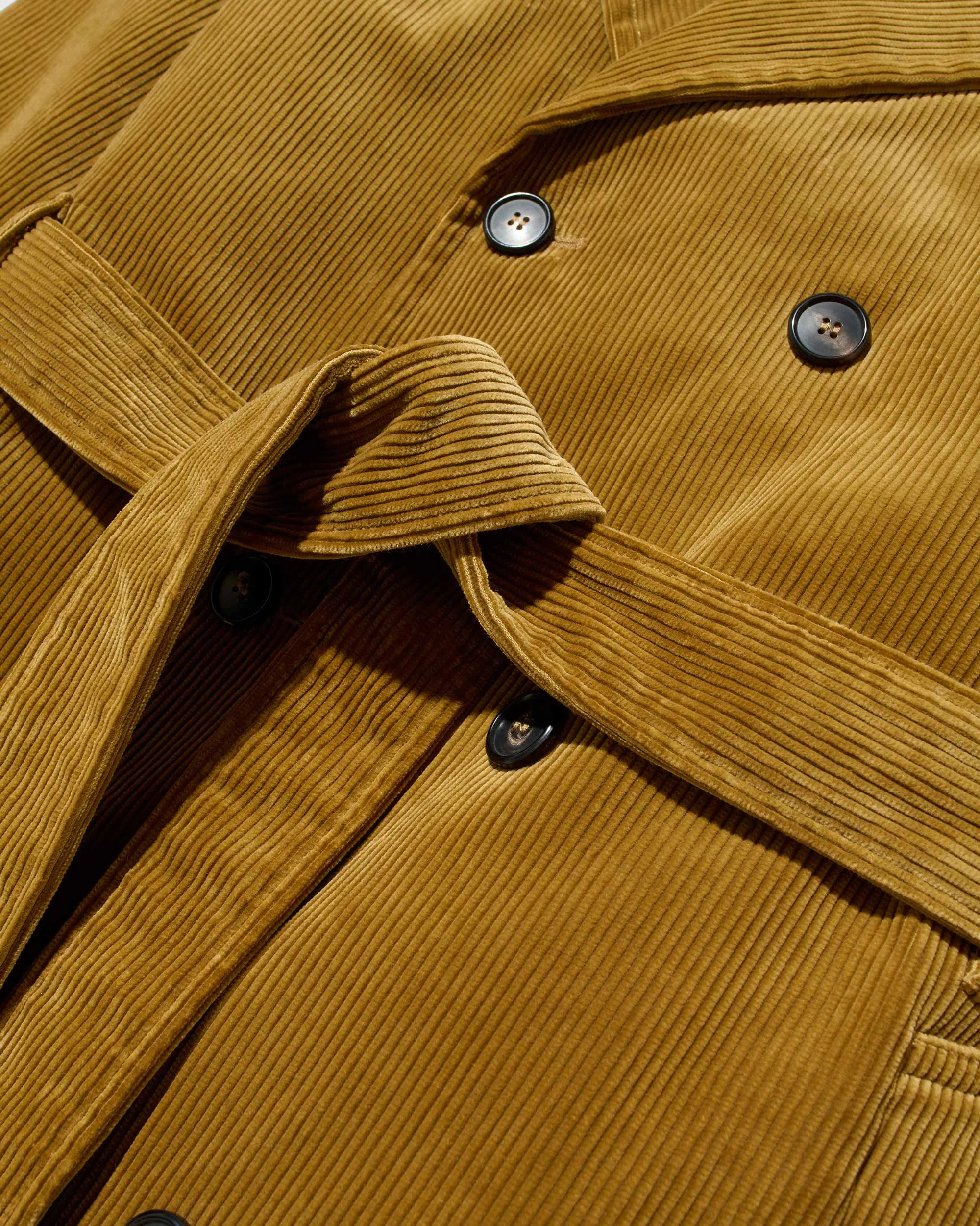 Corduroy Trench Coat sold by Noah NYC product image thumbnail 5