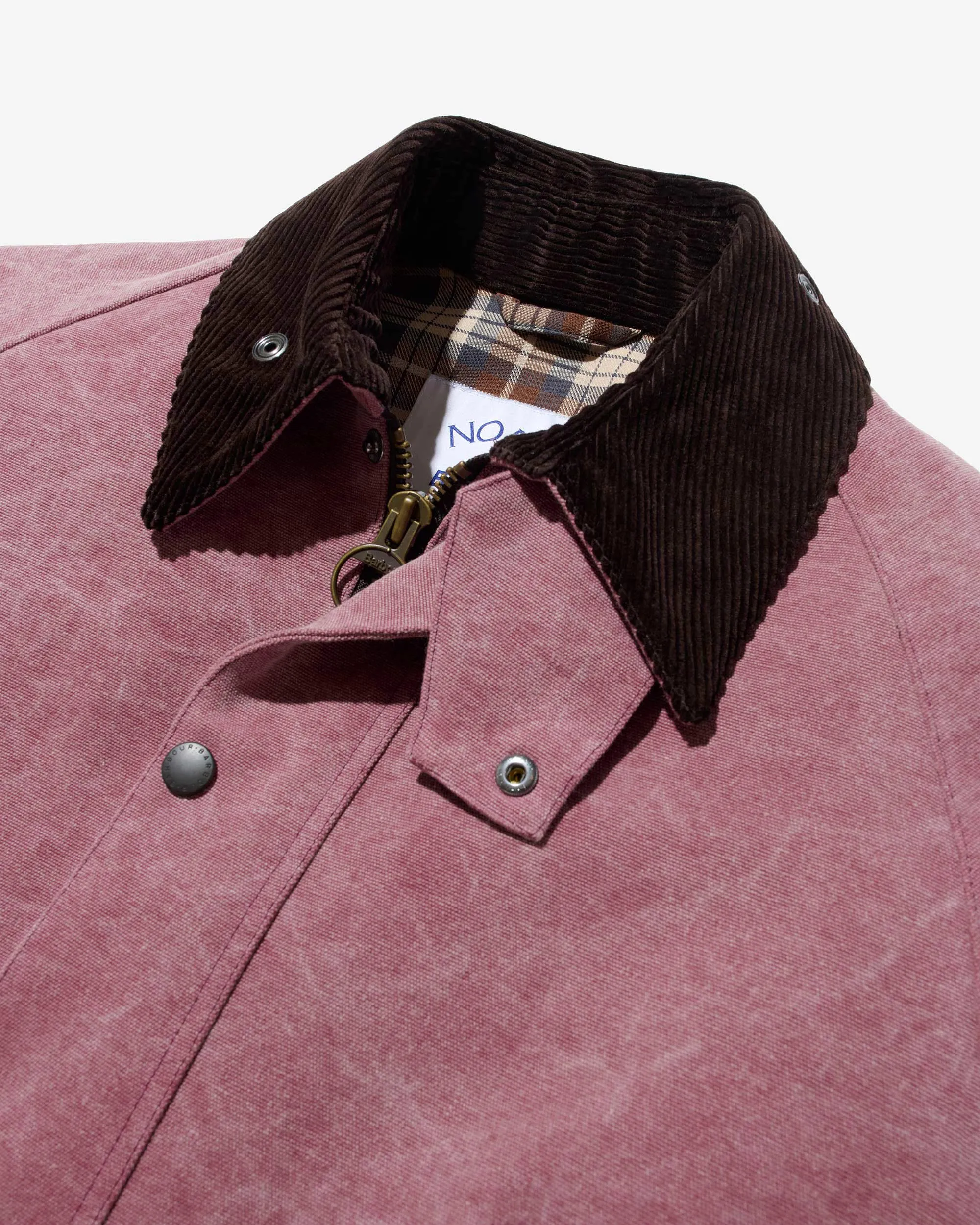 Noah x Barbour Cotton Bedale Jacket sold by Noah NYC product image thumbnail 3