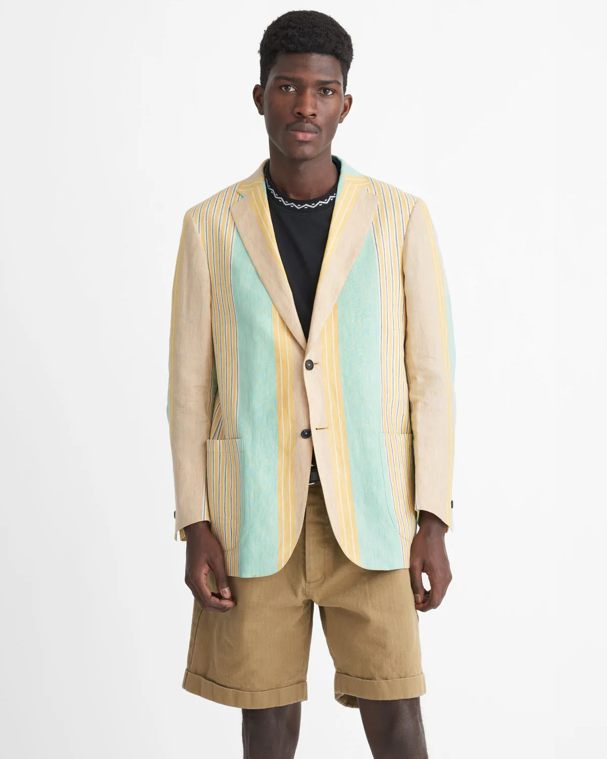 Linen Blazer sold by Noah NYC product image thumbnail 5