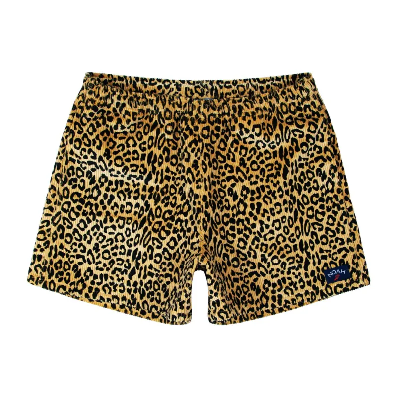 Leopard Corduroy Running Shorts sold by Noah NYC