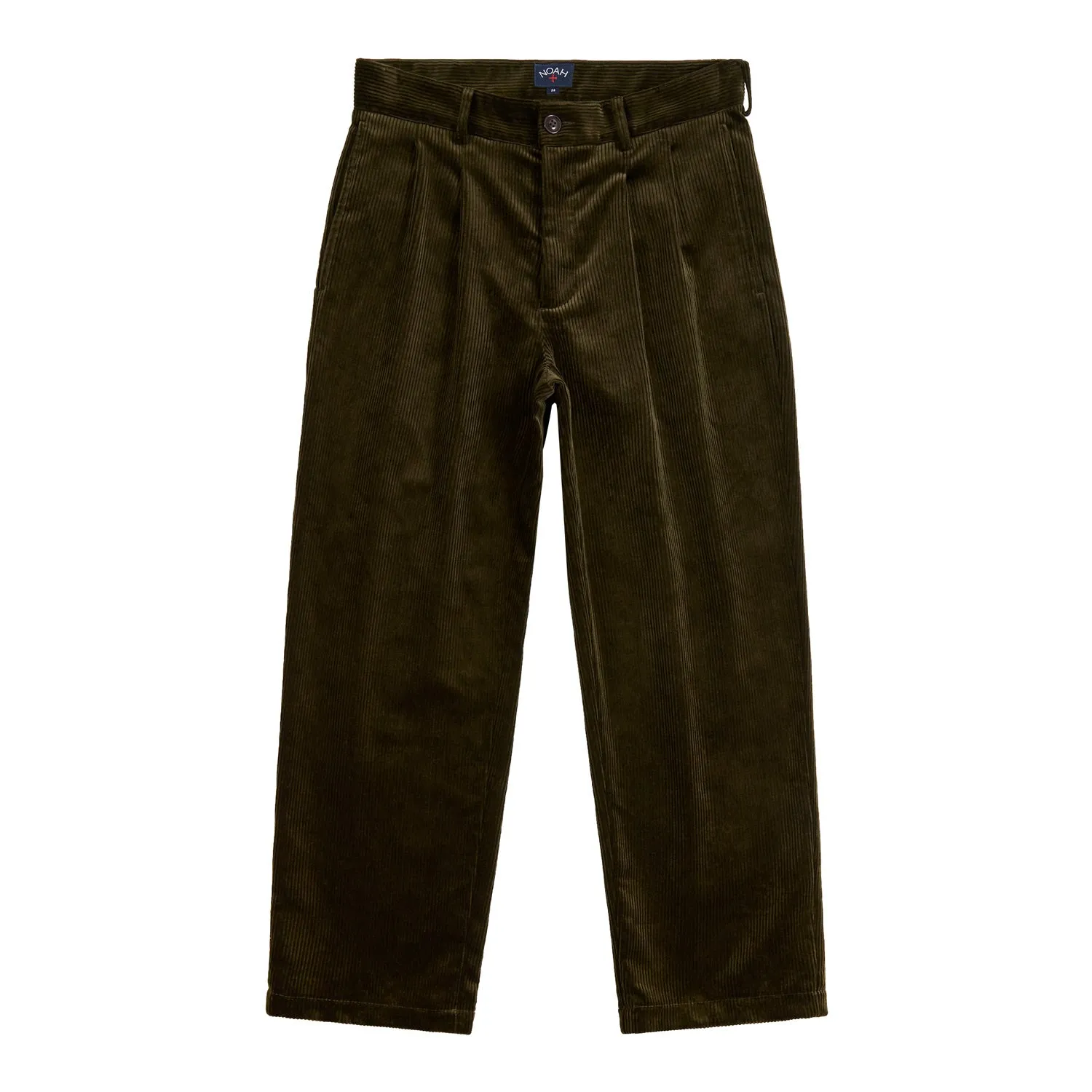 Double-Pleat Corduroy Trousers sold by Noah NYC product image thumbnail 5