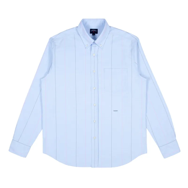 Wide Stripe Oxford Shirt sold by Noah NYC