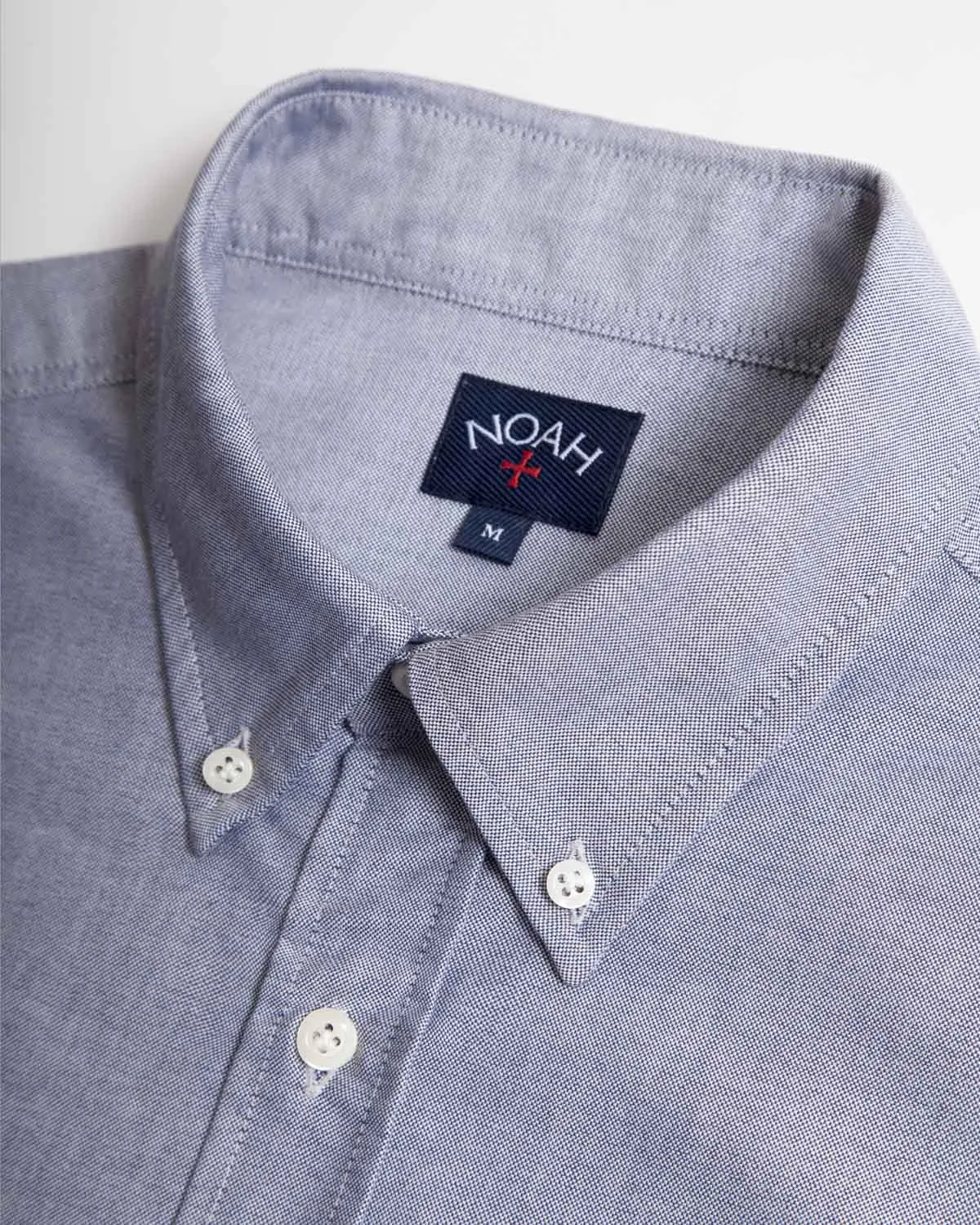 Navy Oxford Shirt sold by Noah NYC product image thumbnail 3