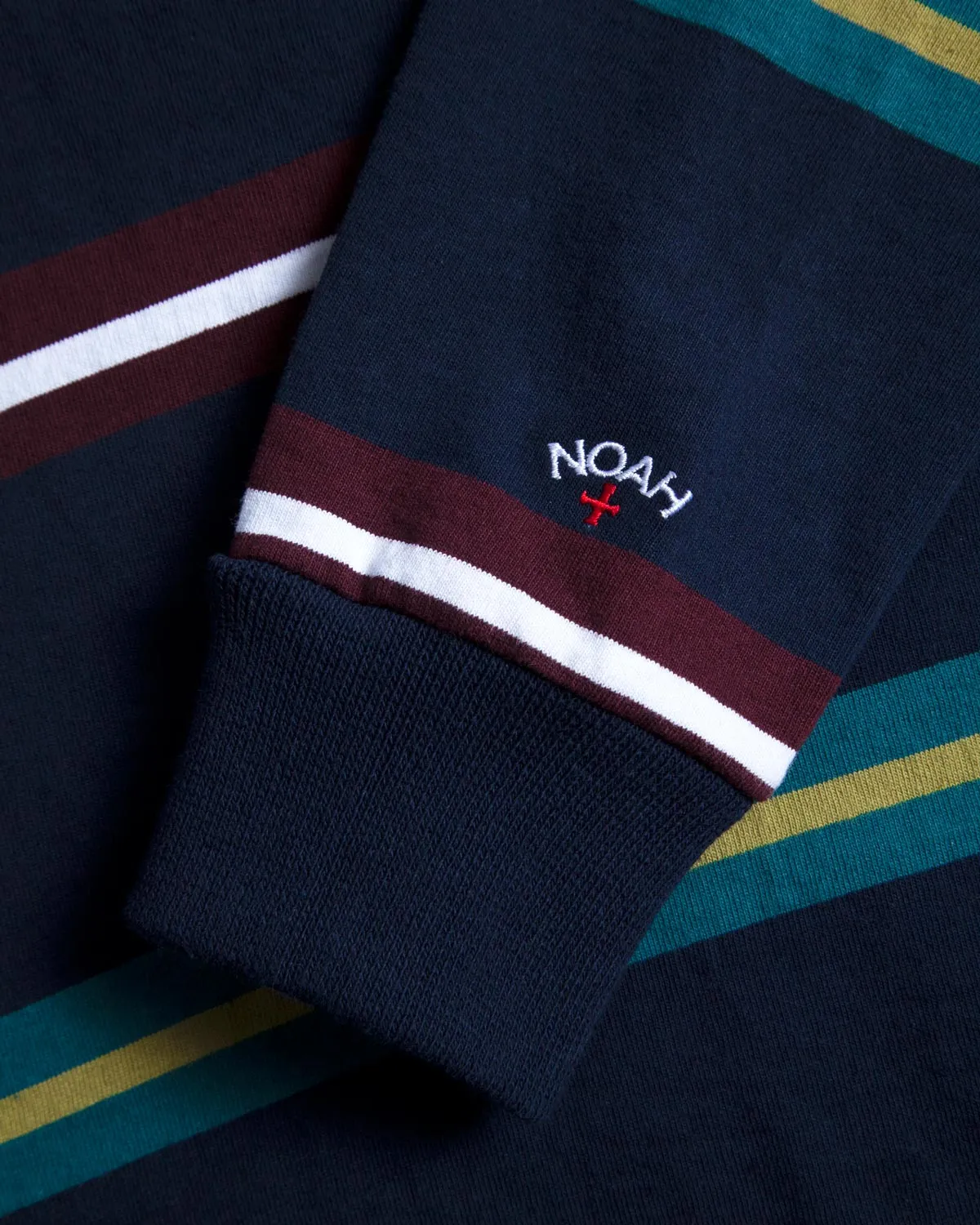 Triple Stripe Crewneck sold by Noah NYC product image thumbnail 5