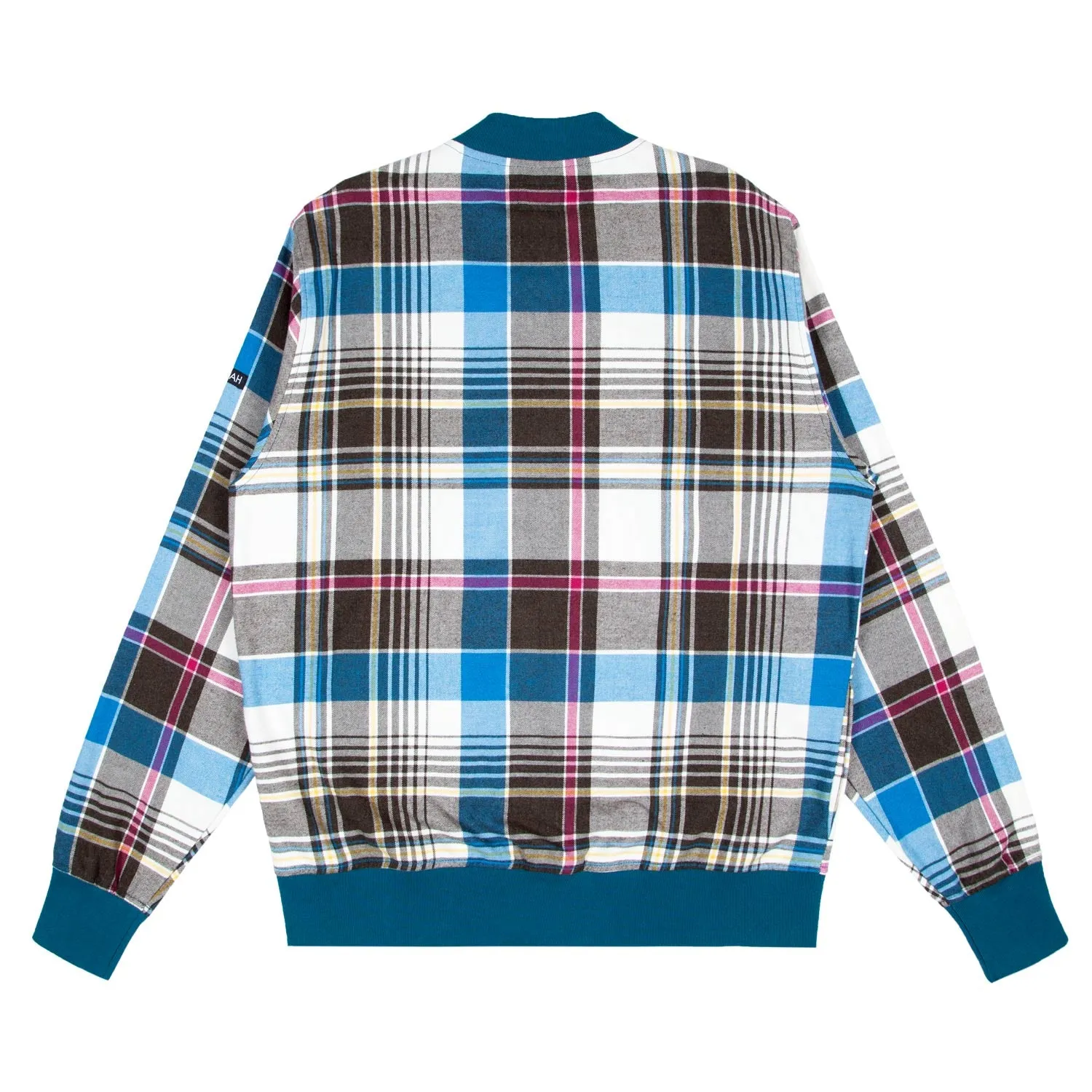 Ultrafine Plaid Bomber sold by Noah NYC product image thumbnail 2