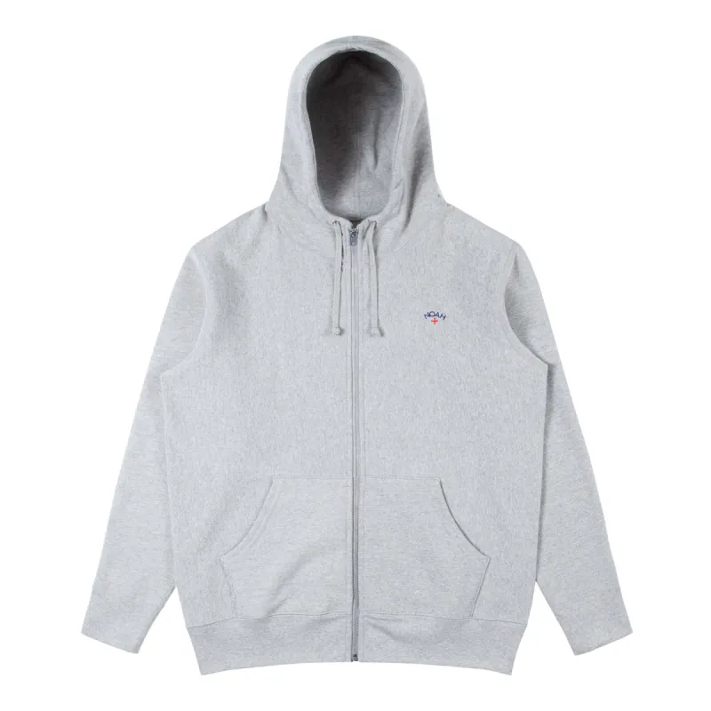 Zip-Up Collar Hoodie made by Noah NYC